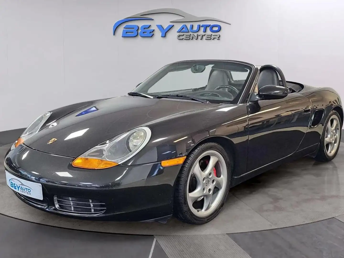Porsche Boxster S 3.2i Cabrio - leder - Onderhoudsgeschiedenis Bleu - 1