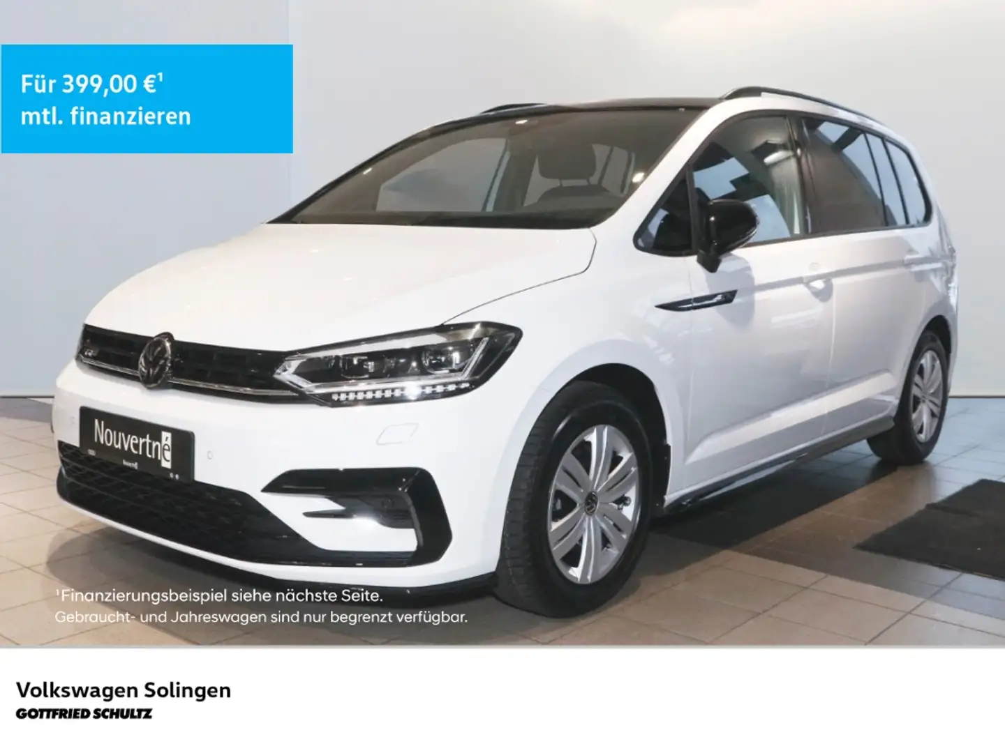 Volkswagen Touran Highline SHZ NAVI R-LINE   DSG   AHK   7-Sitzer Weiß - 1