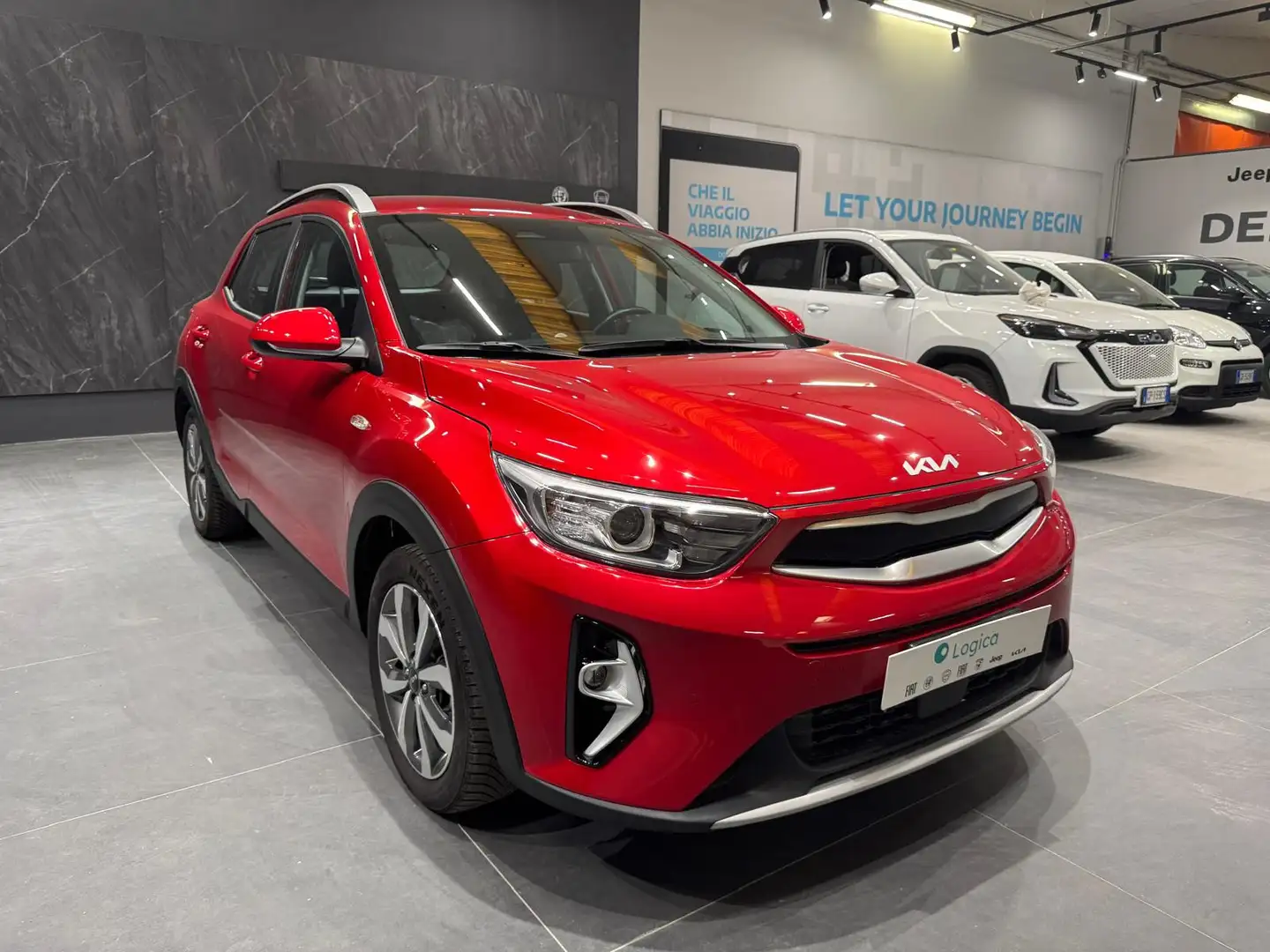 Kia Stonic 1.2 DPi GPL Style s/Design Pack Rosso - 1
