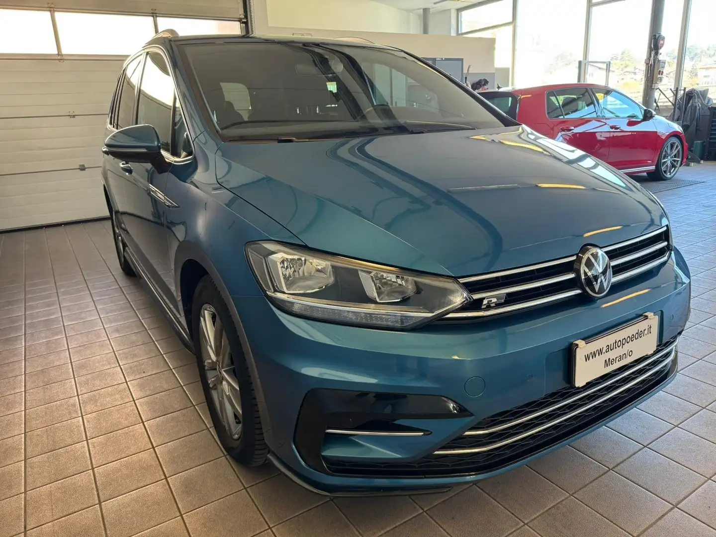 Volkswagen Touran Touran 2.0 tdi R-Line dsg 7 Posti Blu/Azzurro - 2