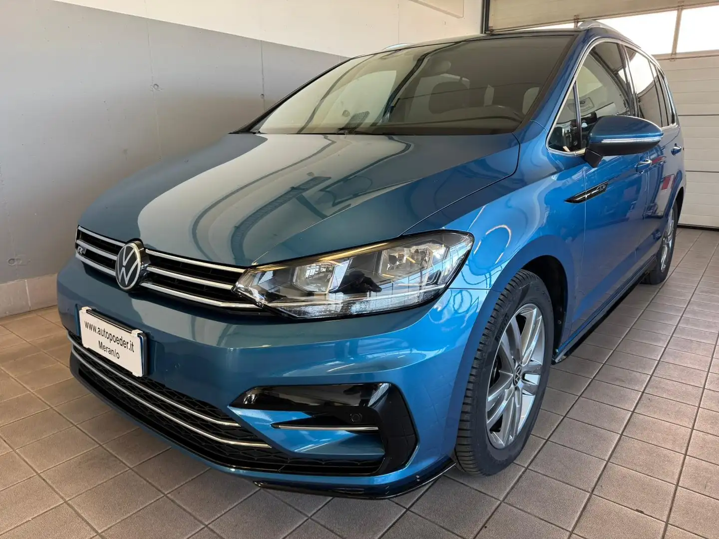 Volkswagen Touran Touran 2.0 tdi R-Line dsg 7 Posti Blu/Azzurro - 1
