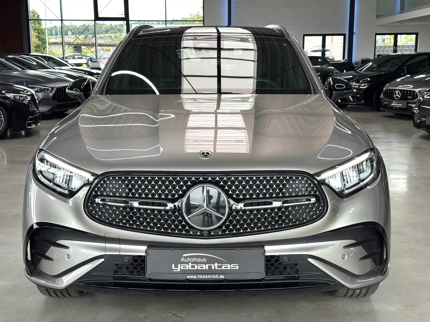 Mercedes-Benz GLC 300 d 4M AMG Night Pano Head-up 360°-K Distronic AHK K Argent - 2