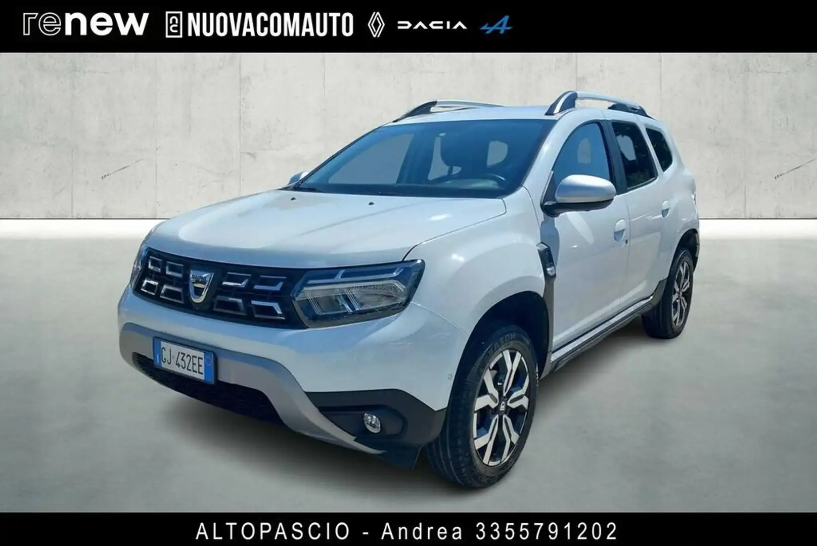 Dacia Duster 1.0 tce Prestige up SL DaciaPlus Gpl 4x2 100cv Bianco - 1