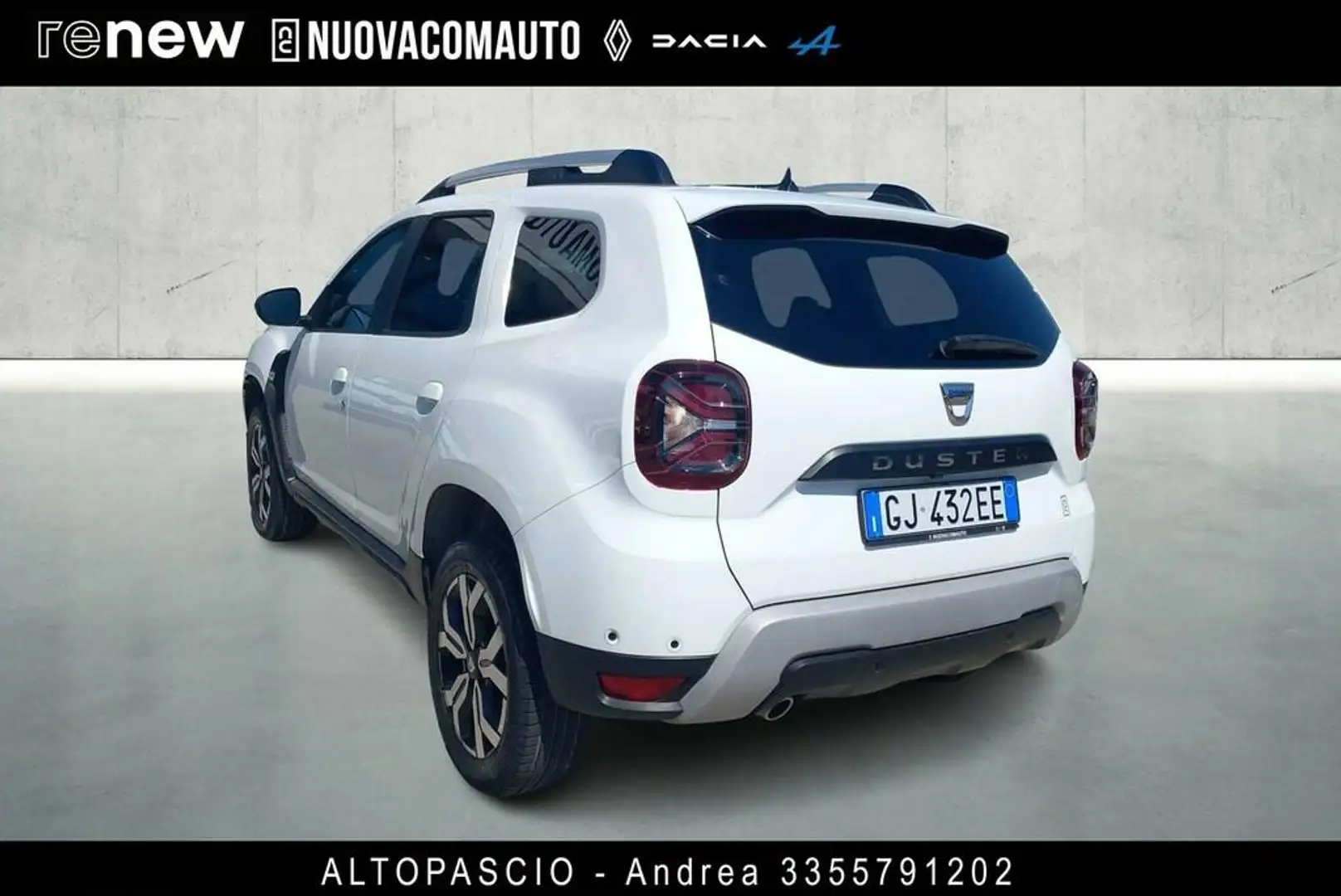 Dacia Duster 1.0 tce Prestige up SL DaciaPlus Gpl 4x2 100cv Bianco - 2