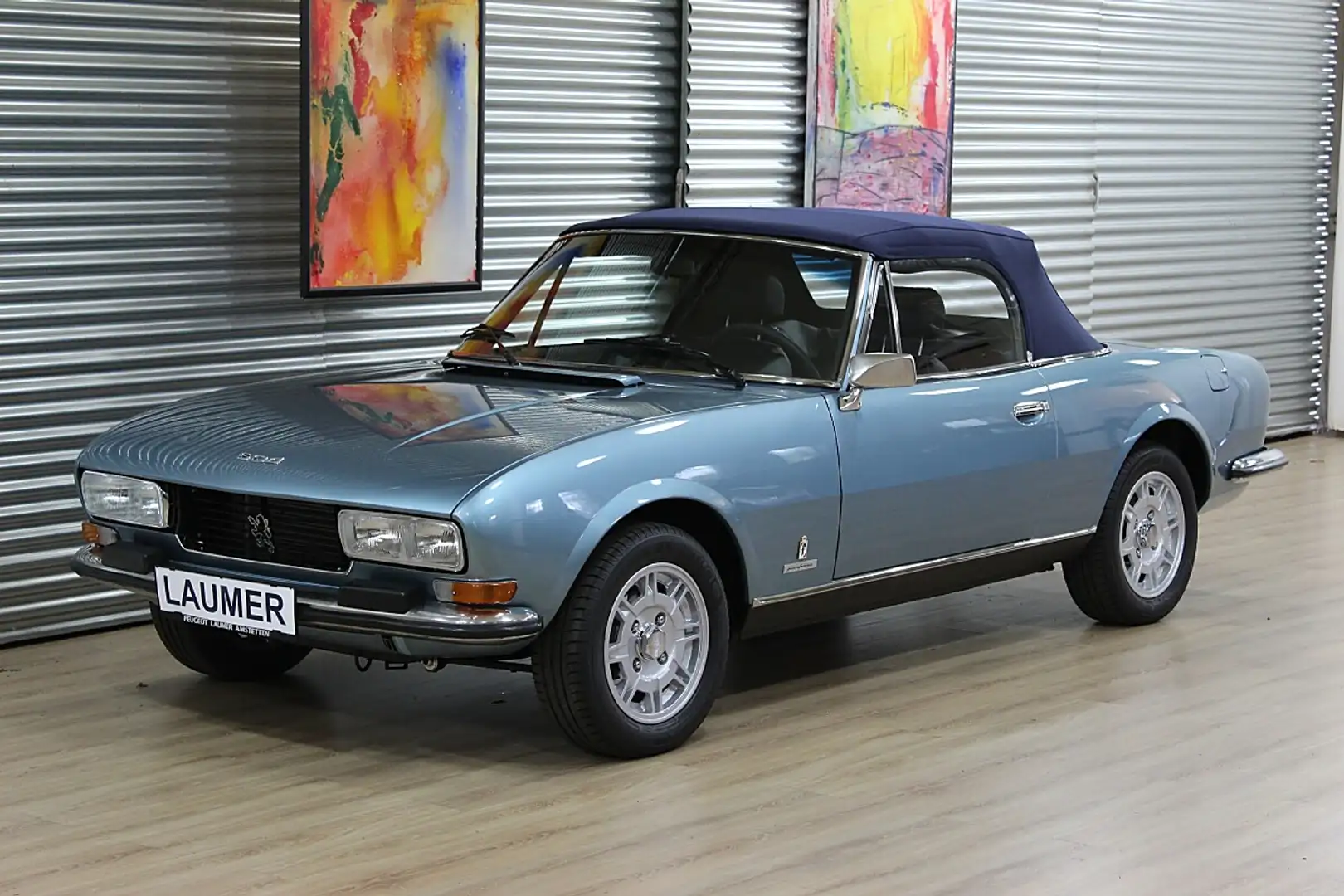 Peugeot 504 Cabriolét V6 Blau - 2
