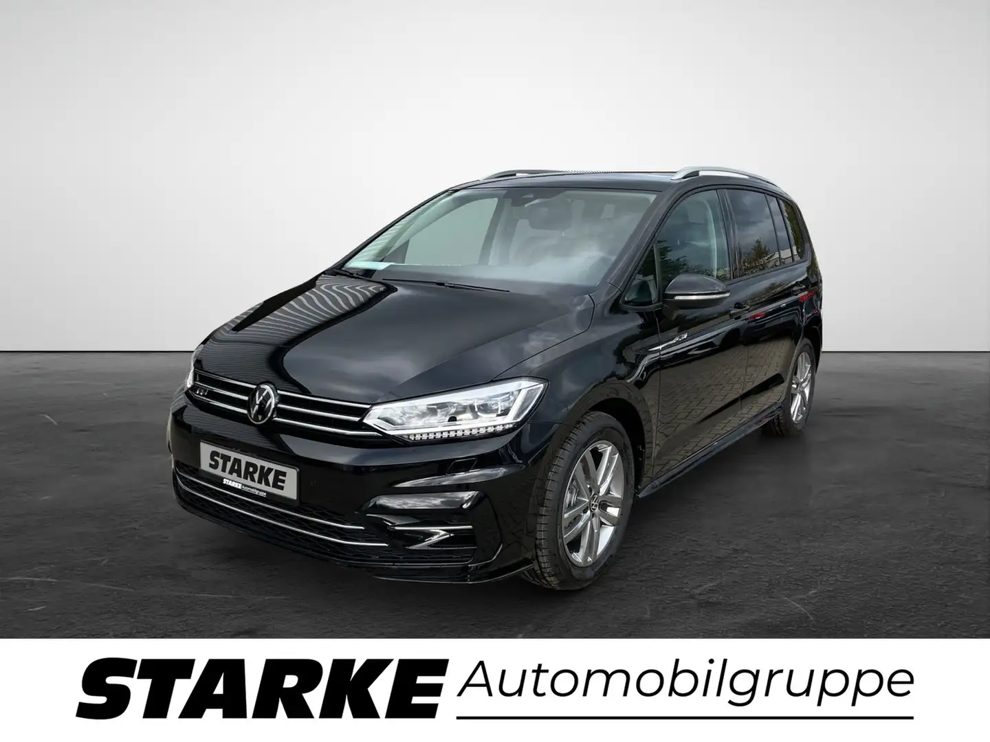 Volkswagen Touran 1.5 TSI DSG Comfortline R-Line Exterieur 7-Sitzer Schwarz - 2