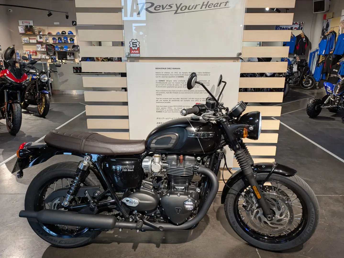 Triumph Bonneville T120 Zwart - 2