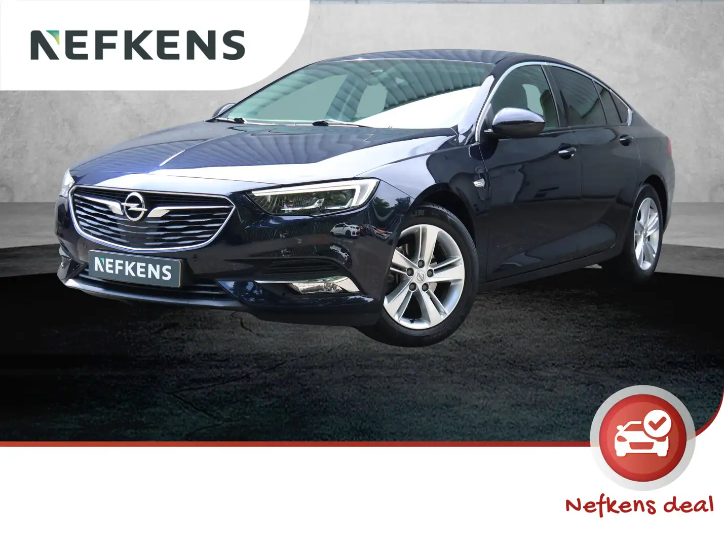 Opel Insignia 165pk Turbo Executive | 1ste eigenaar | LEER | Cam Blauw - 1