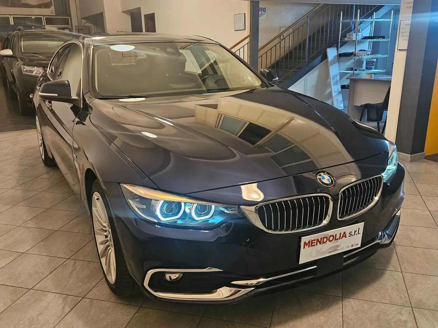 BMW 420 Serie 4 F36 2017  420d Gran Coupe xdrive Luxury Blu/Azzurro - 2
