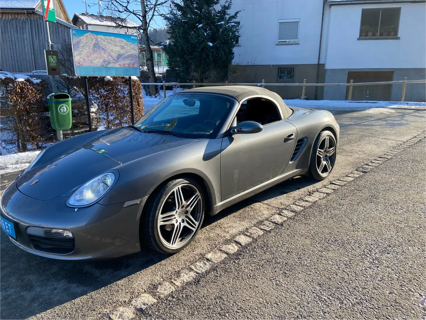 Porsche Boxster Basis Grau - 1