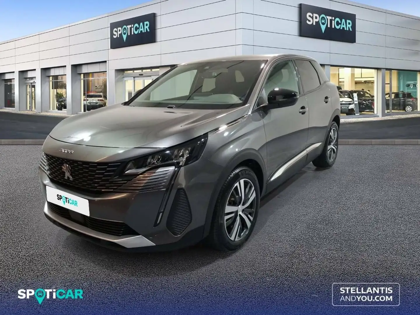 Peugeot 3008 1.2 PureTech S&S Allure 130 Gris - 1