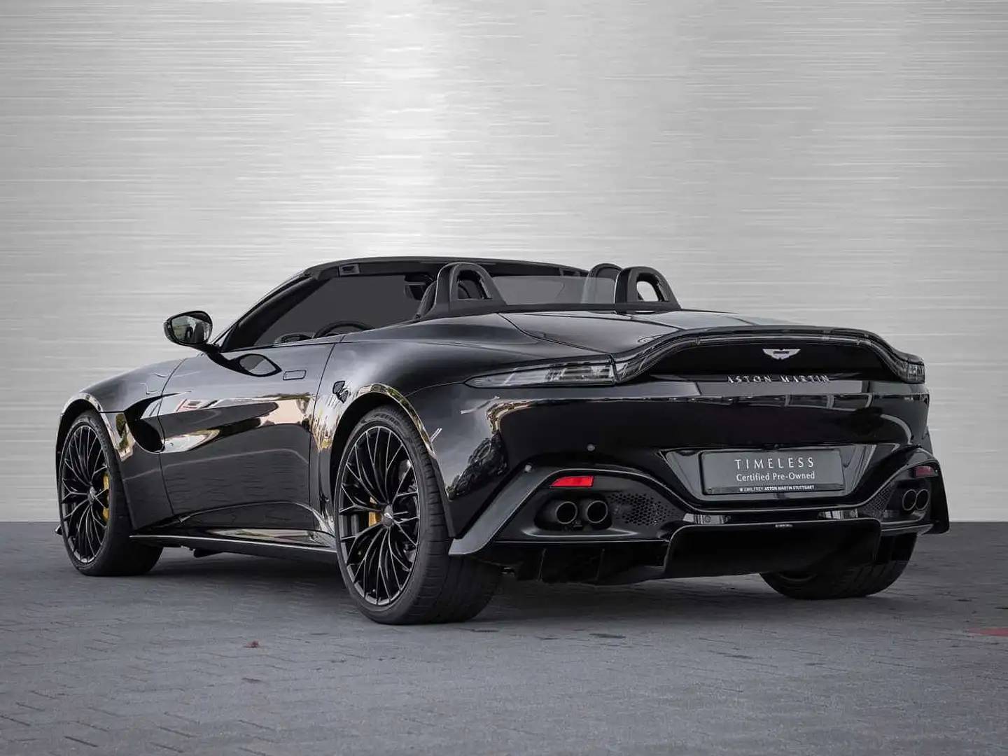 Aston Martin V8 Vantage Roadster Schwarz - 2