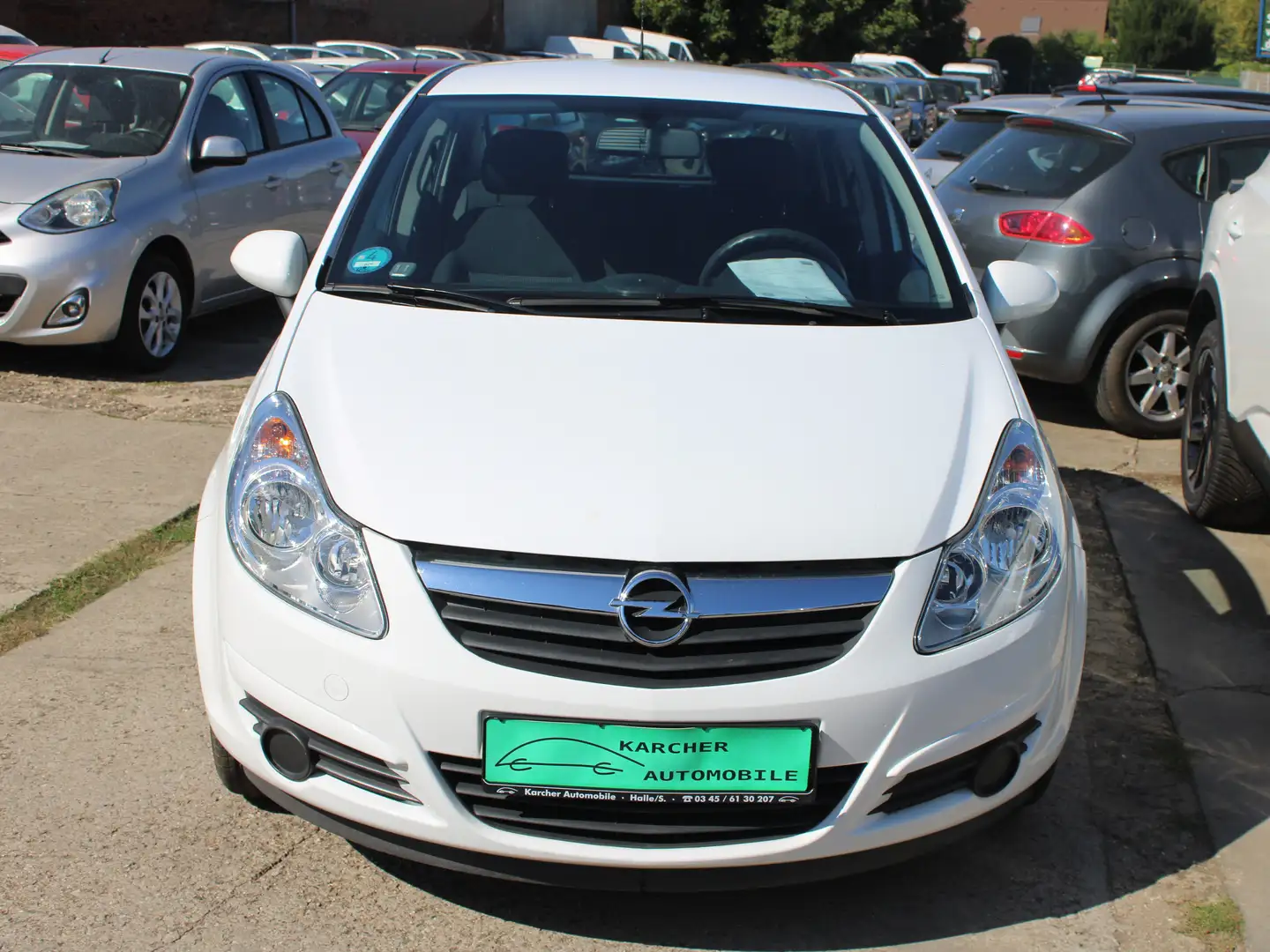 Opel Corsa Selection "110 Jahre"*HUneu*Klima*82TKM* Blanc - 2