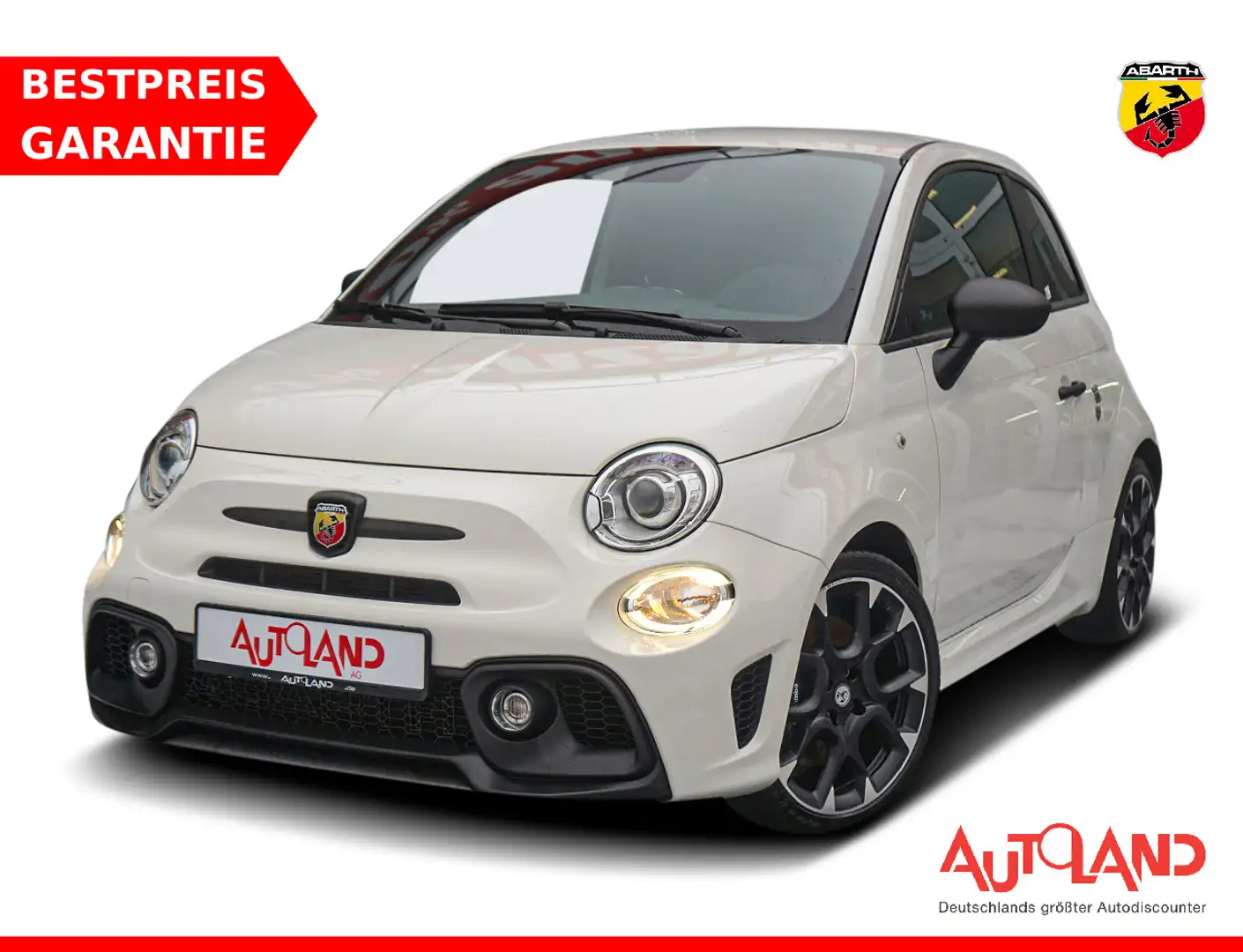 Abarth 595 Competizione 595 1.4 Competizione Bi-Xenon Navi Klimaaut. PDC Weiß - 1