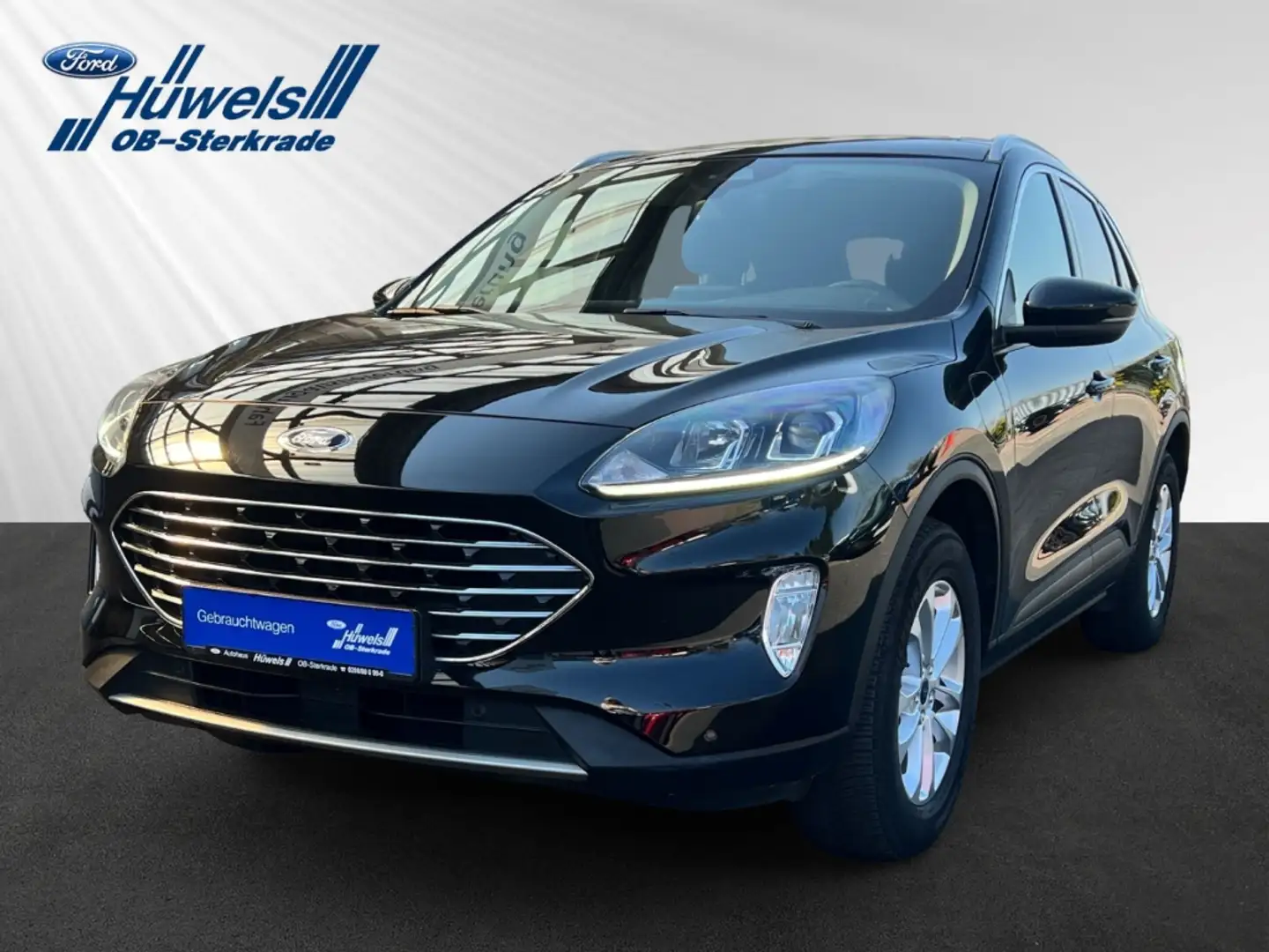 Ford Kuga Titanium +El. Panodach Navi +Apple Carplay+ Winter Nero - 1