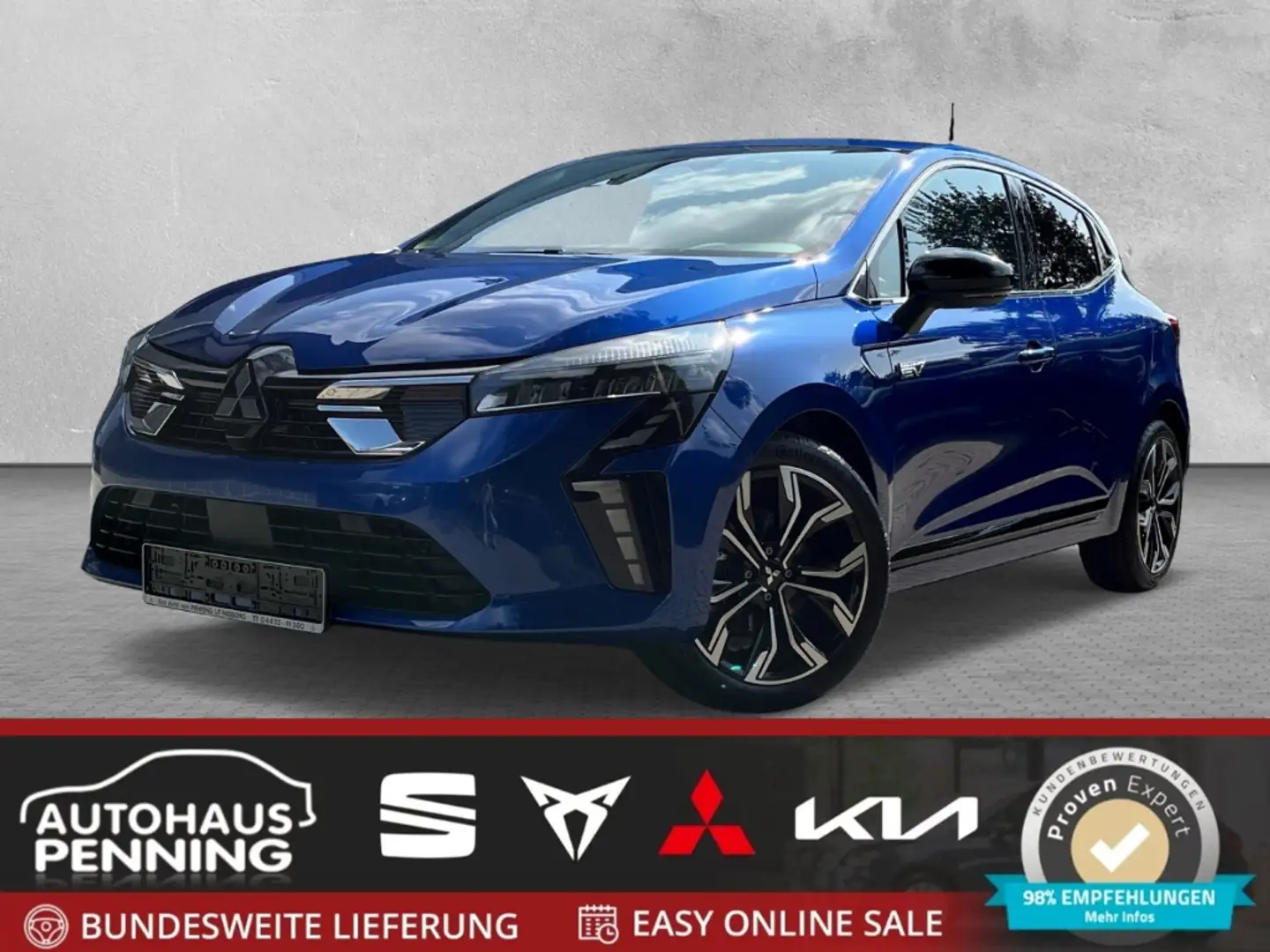 Mitsubishi Colt SELECT / UPE: 29.630,- € / 1.6l HYBRID LED ACC FUL Blau - 1