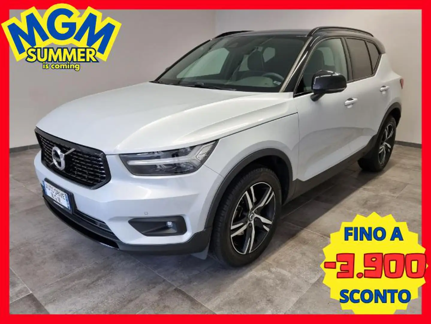 Volvo XC40 D3 R-design Grigio - 1