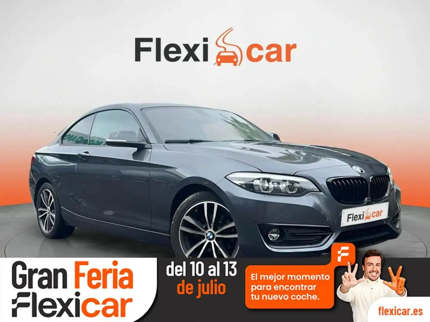 BMW 218 218d Gris - 1