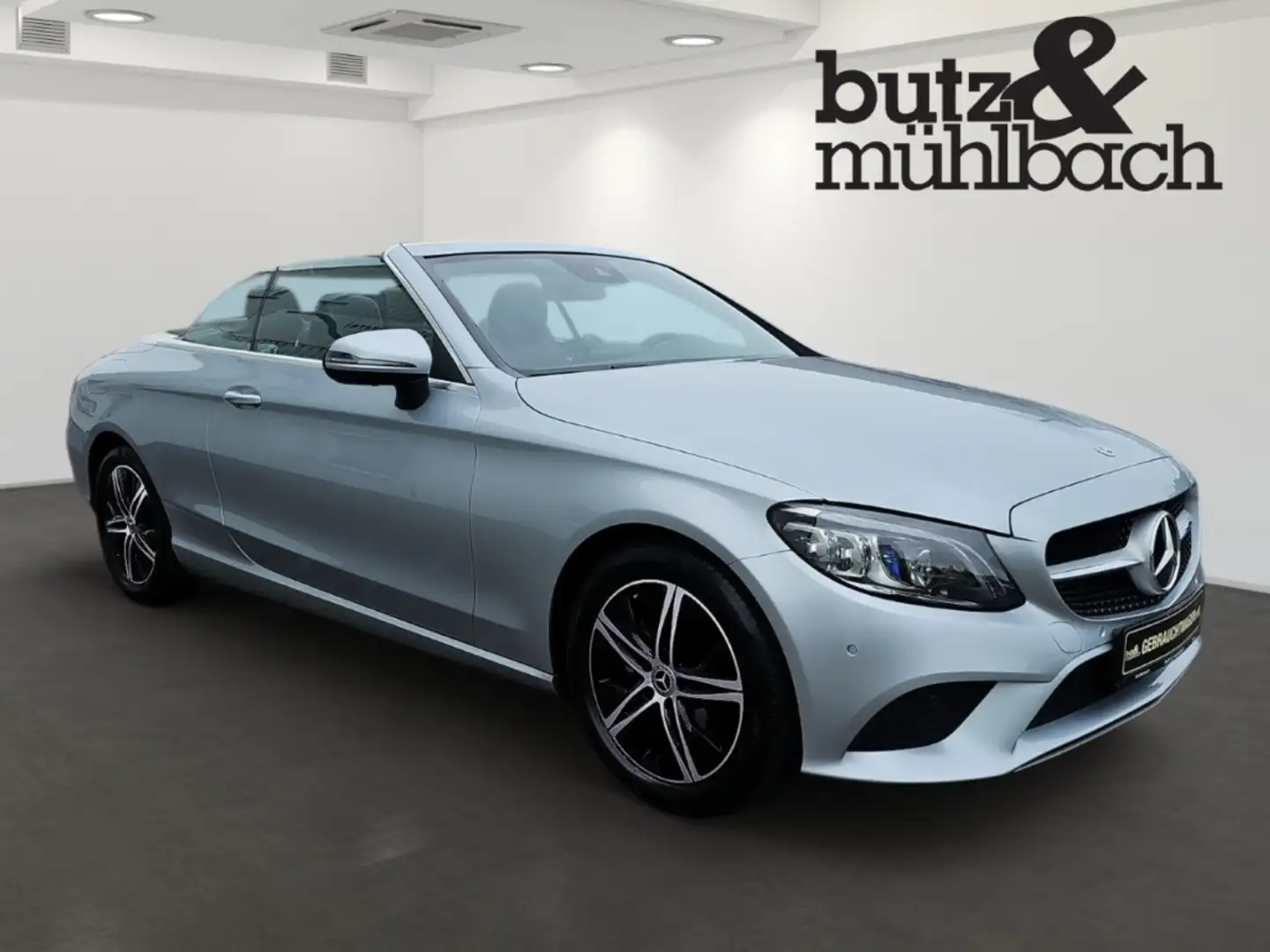 Mercedes-Benz C 180 -Klasse Cabrio EU6d MULTIBEAM Argent - 2