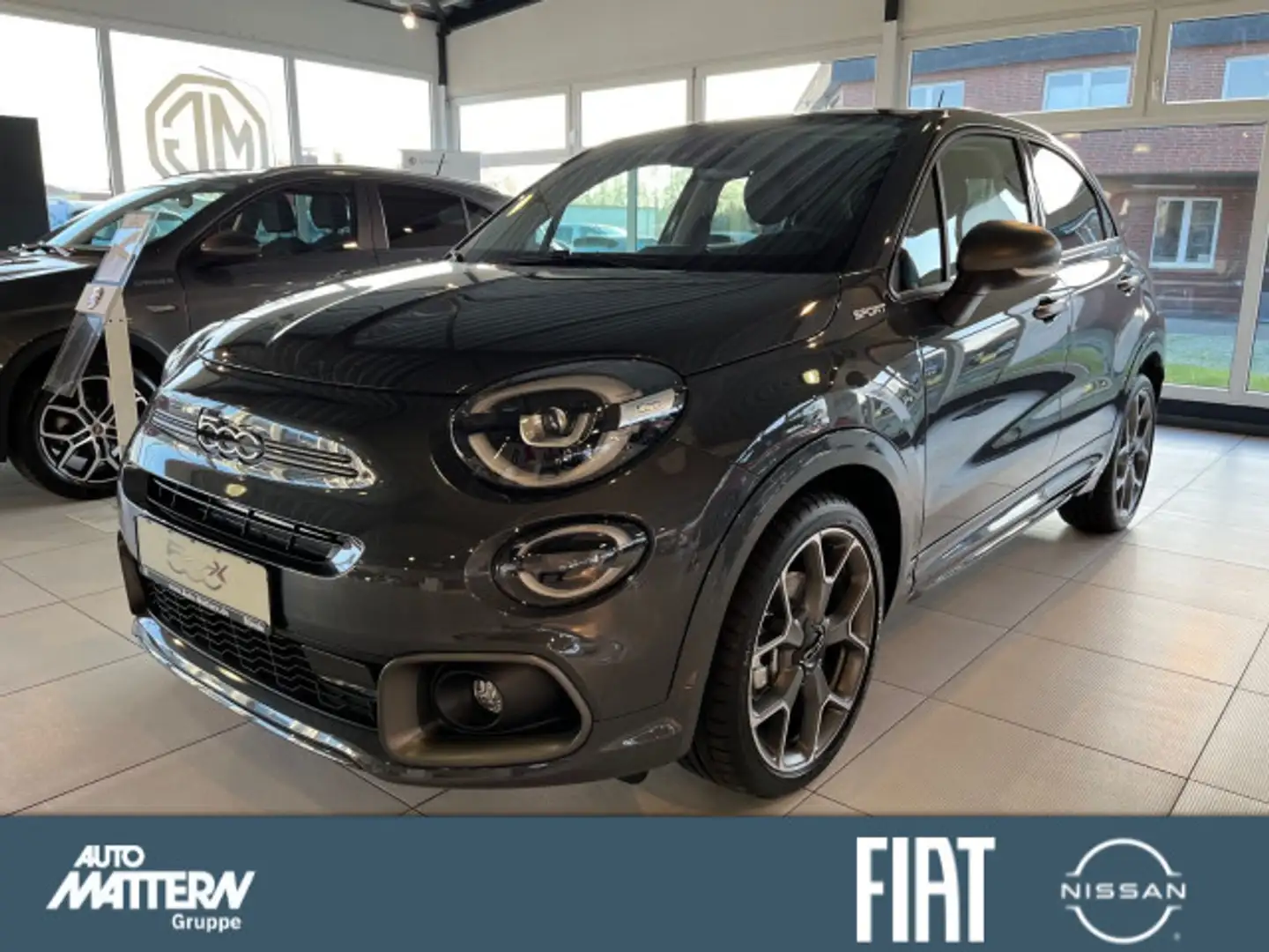 Fiat 500X Sport Hybrid Navi/ LED/ 19"Alufelgen/ uvm. Grau - 1