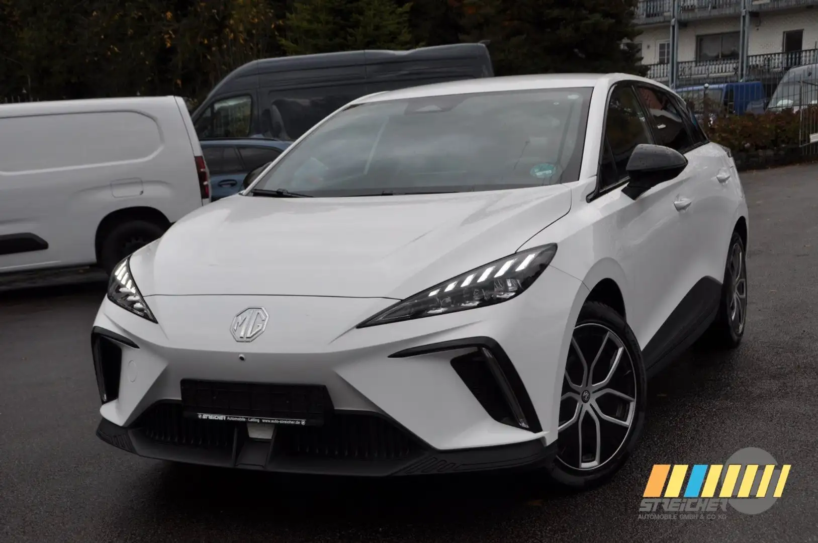 MG MG4 Luxury *LED*360° Cam*SitzHz* Blanc - 1