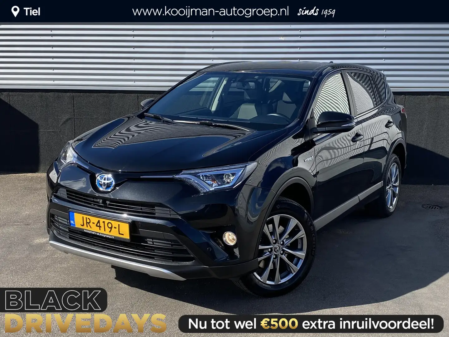 Toyota RAV 4 2.5 Hybrid Executive Business Trekhaak 13-polig, p Noir - 1