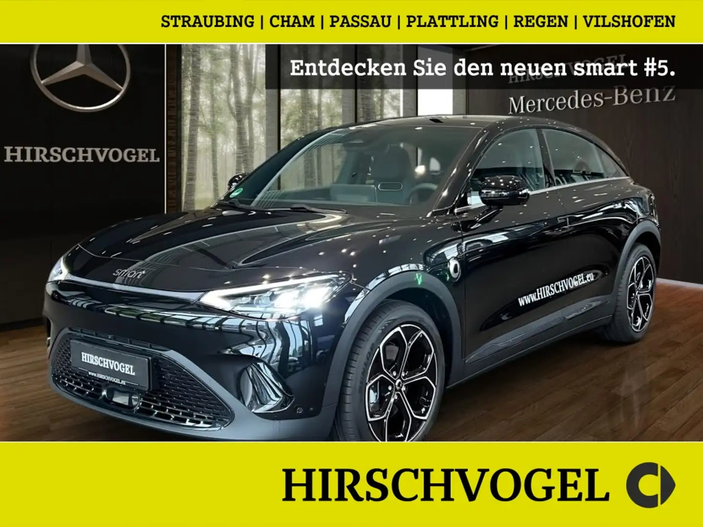 smart #3 Pro+ Pano+Standhz+Navi+LED+360°-K+PDC+SHZ+DAB Noir - 1