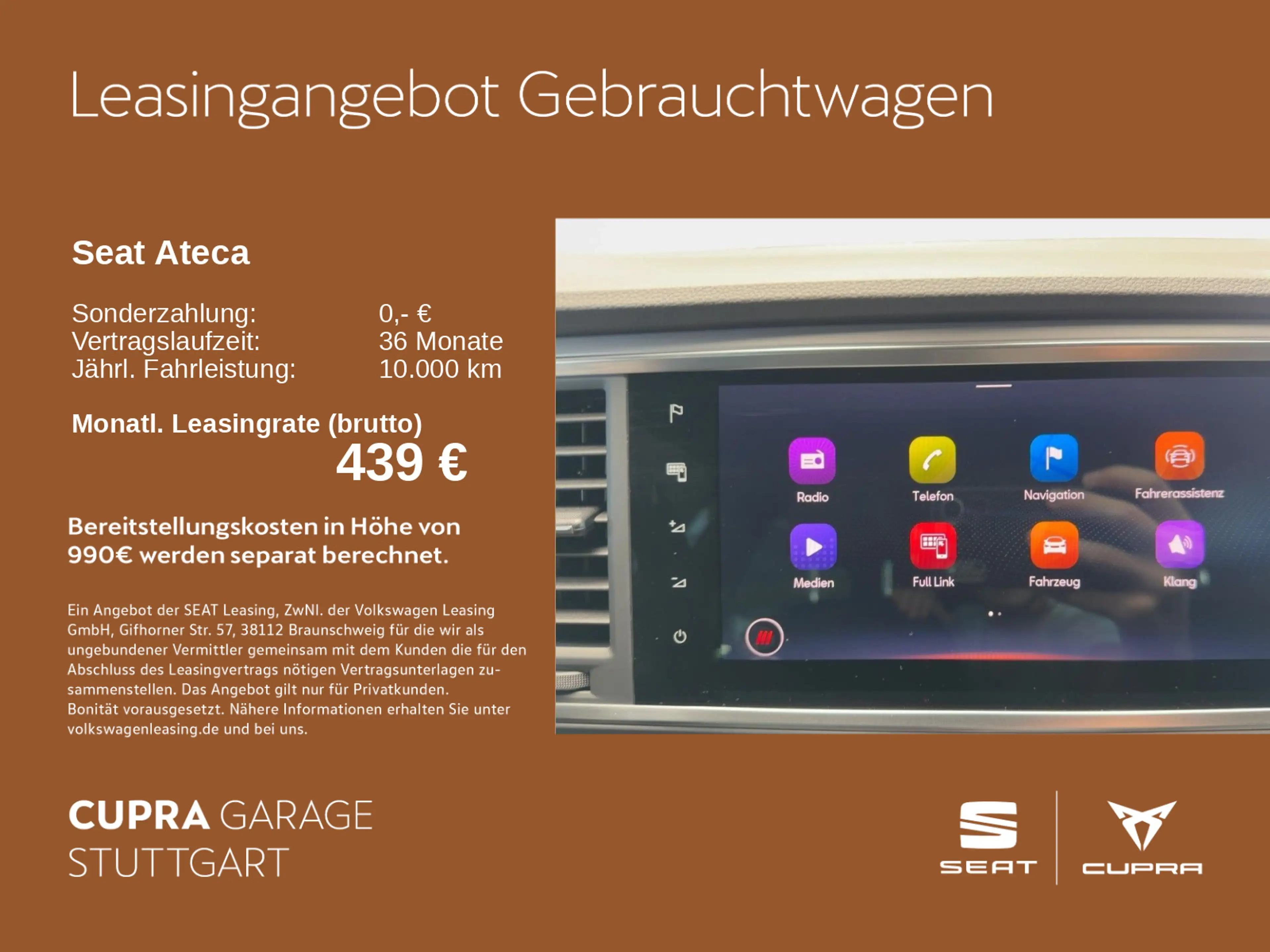 SEAT Ateca FR 1.5 TSI DSG 110kW — photo 10