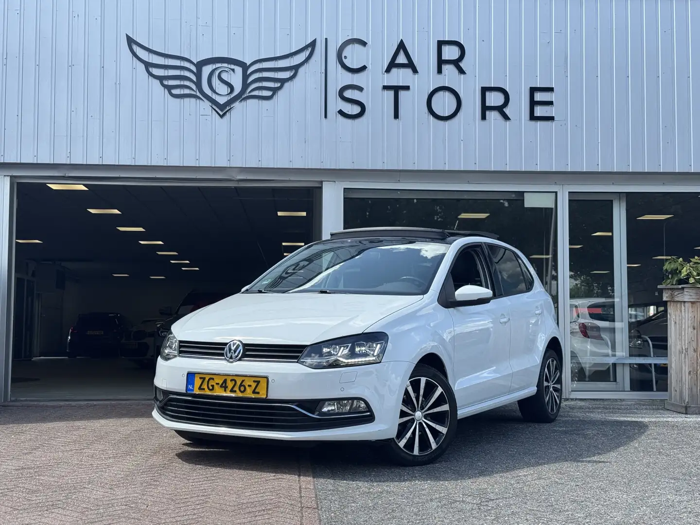 Volkswagen Polo 1.4 TDI Highline |PANO|CAMERA|DSG|LED|ST VWM|CLIMA Bianco - 1