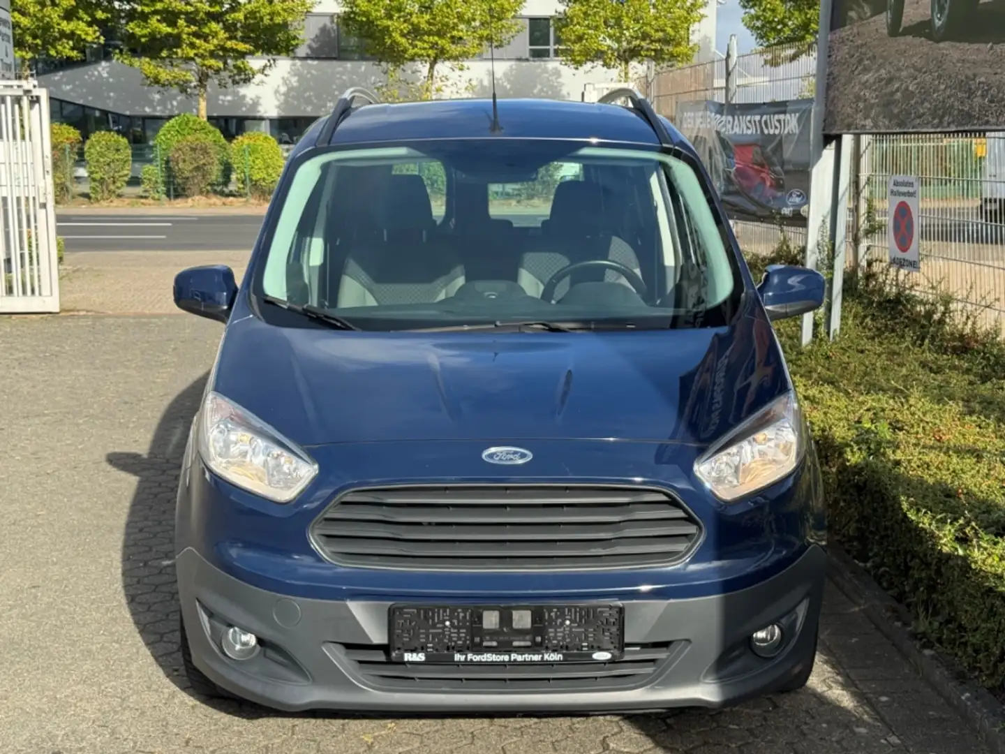 Ford Transit Courier Kombi Trend Dachreling+Reserverad+AHK+PDC Blau - 2