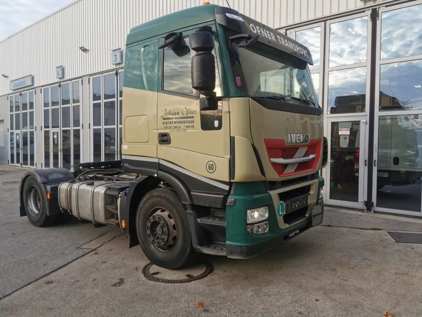 Iveco AS440S46T/P Kipphydraulik Grün - 2