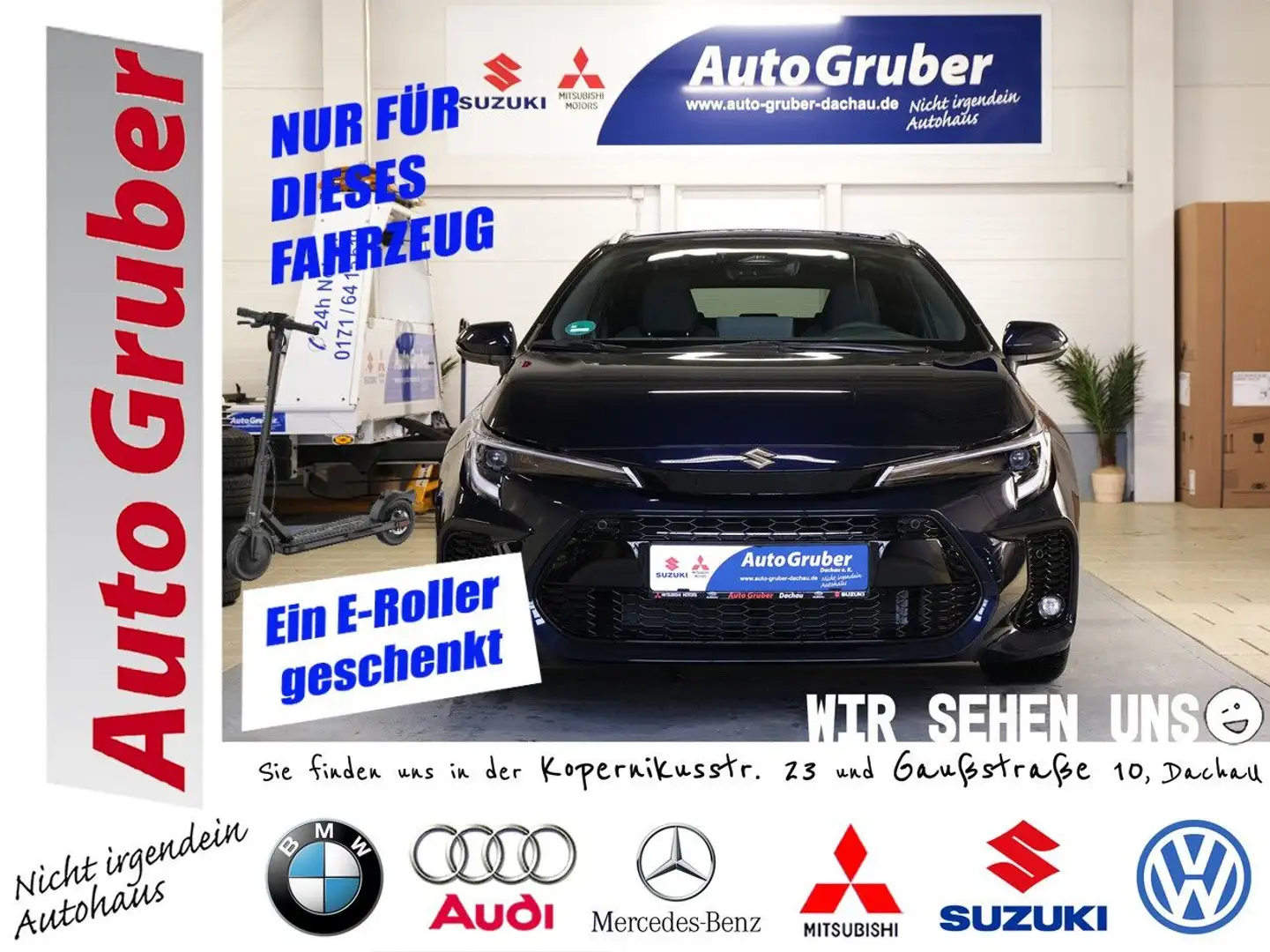 Suzuki Swace Hybrid 1.8 Comfort+ CVT Kamera*Navi*DAB*S Blau - 1