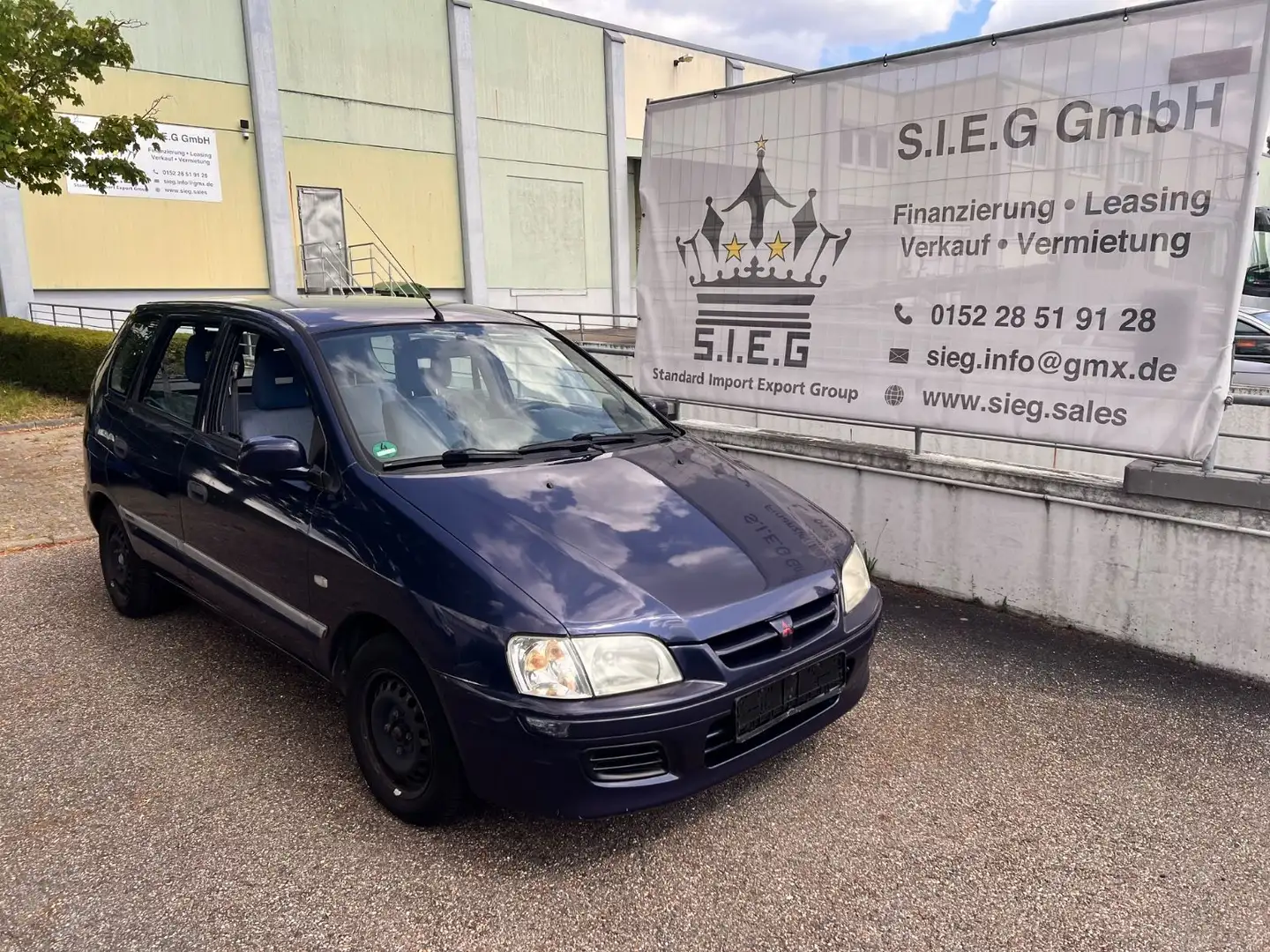 Mitsubishi Space Star 1,3 Family Blauw - 1