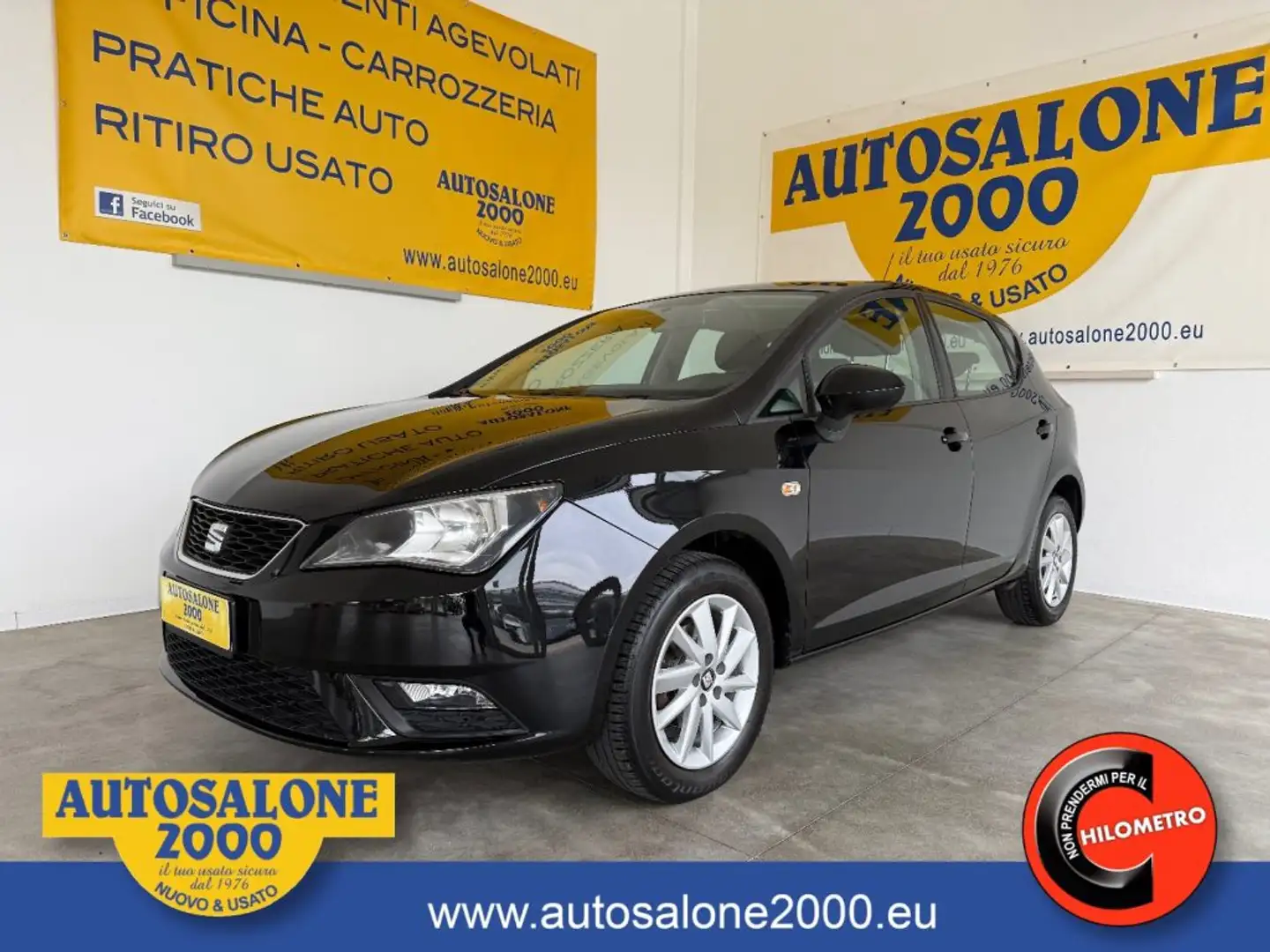 SEAT Ibiza 1.2 TDI CR 5p Style NEOPATENTATI / PREZZO REALE Nero - 1