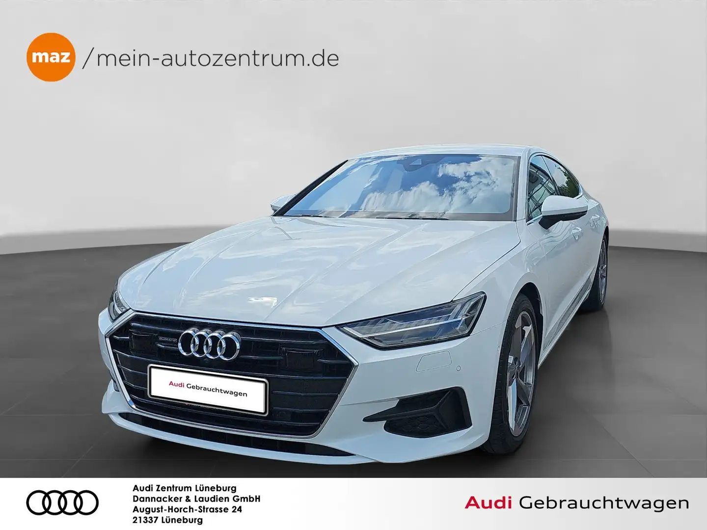 Audi A7 Sportback 50 2.0 TFSIe quattro Alu Matrix-LED B Weiß - 1