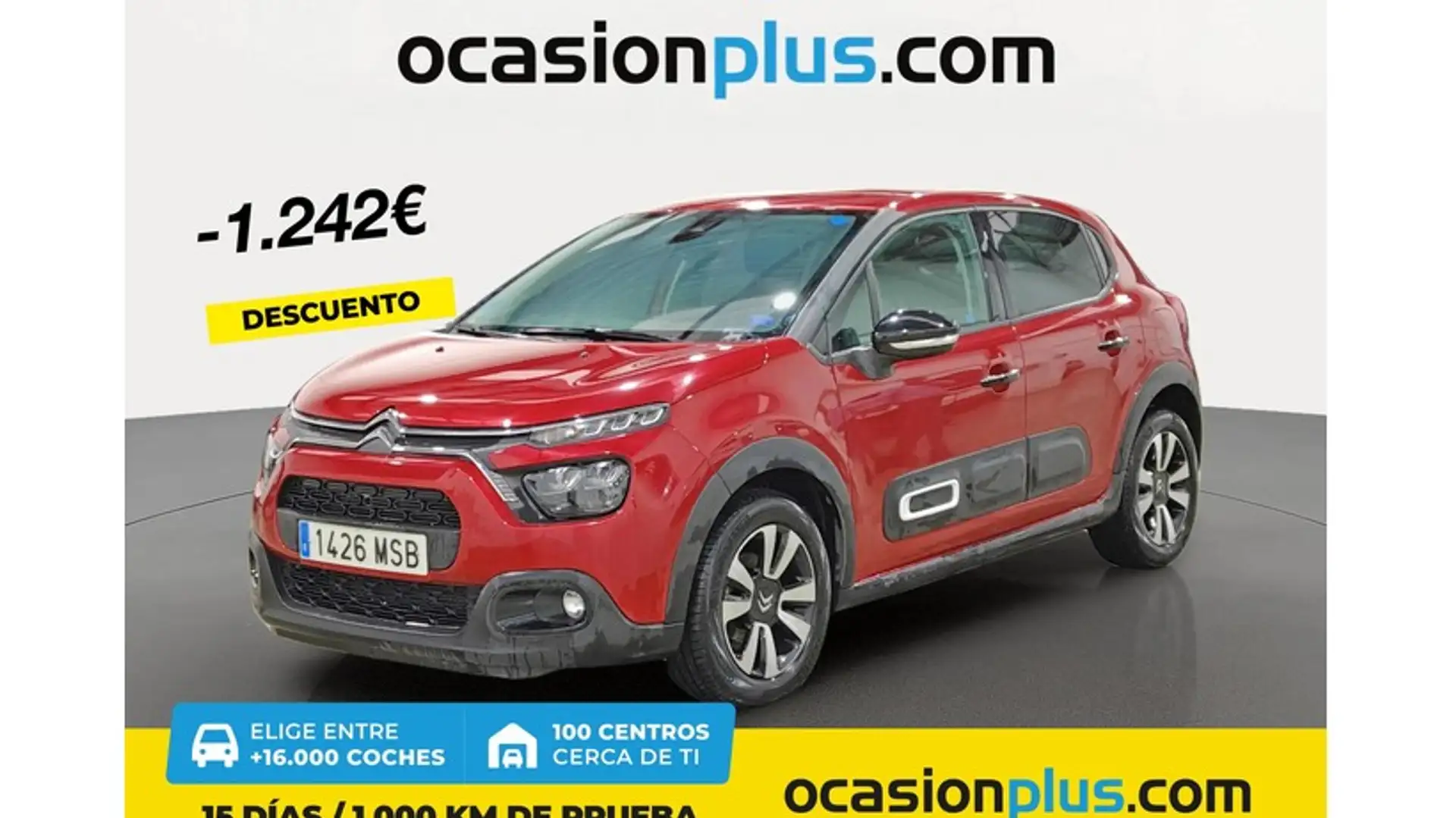 Citroen C3 Origin 1.2 PureTech S&S Max 110 Rouge - 1