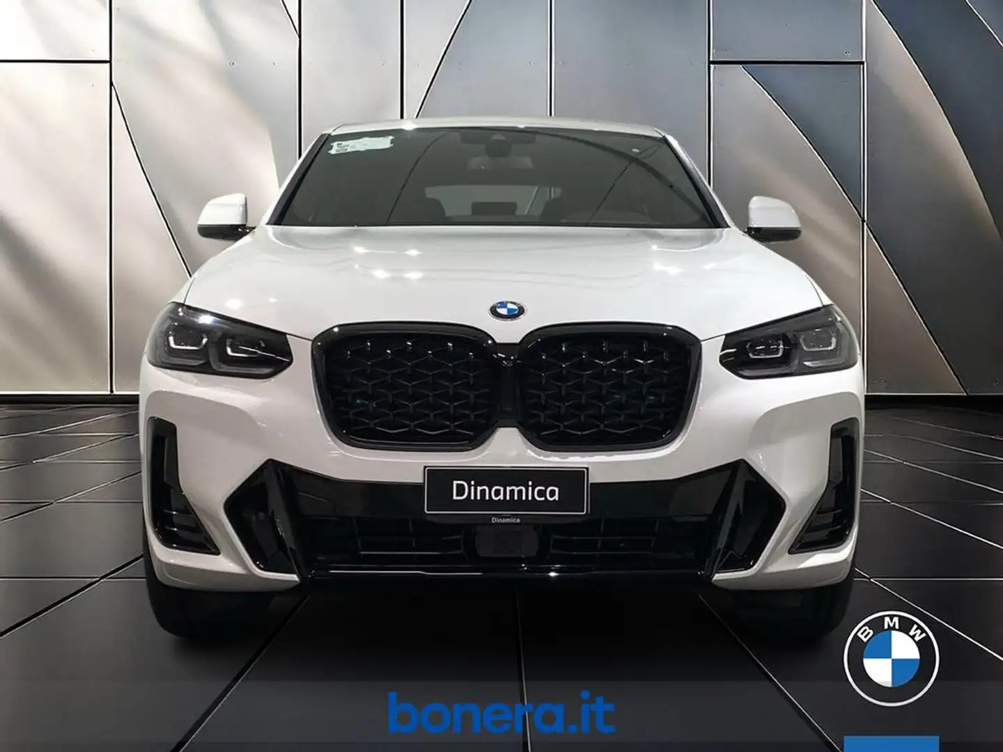 BMW X4 xdrive20d mhev 48V Msport auto Bianco - 2