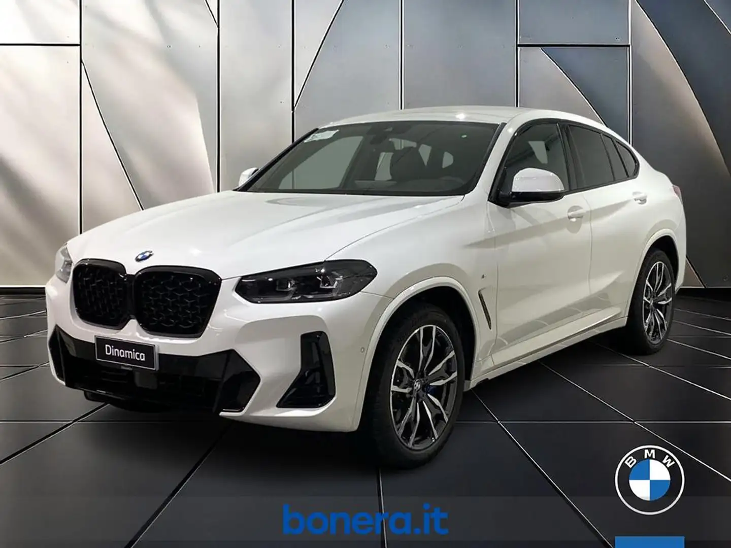 BMW X4 xdrive20d mhev 48V Msport auto Bianco - 1