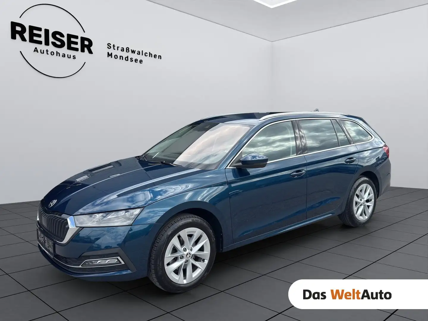Skoda Octavia Style TDI DSG Blau - 1