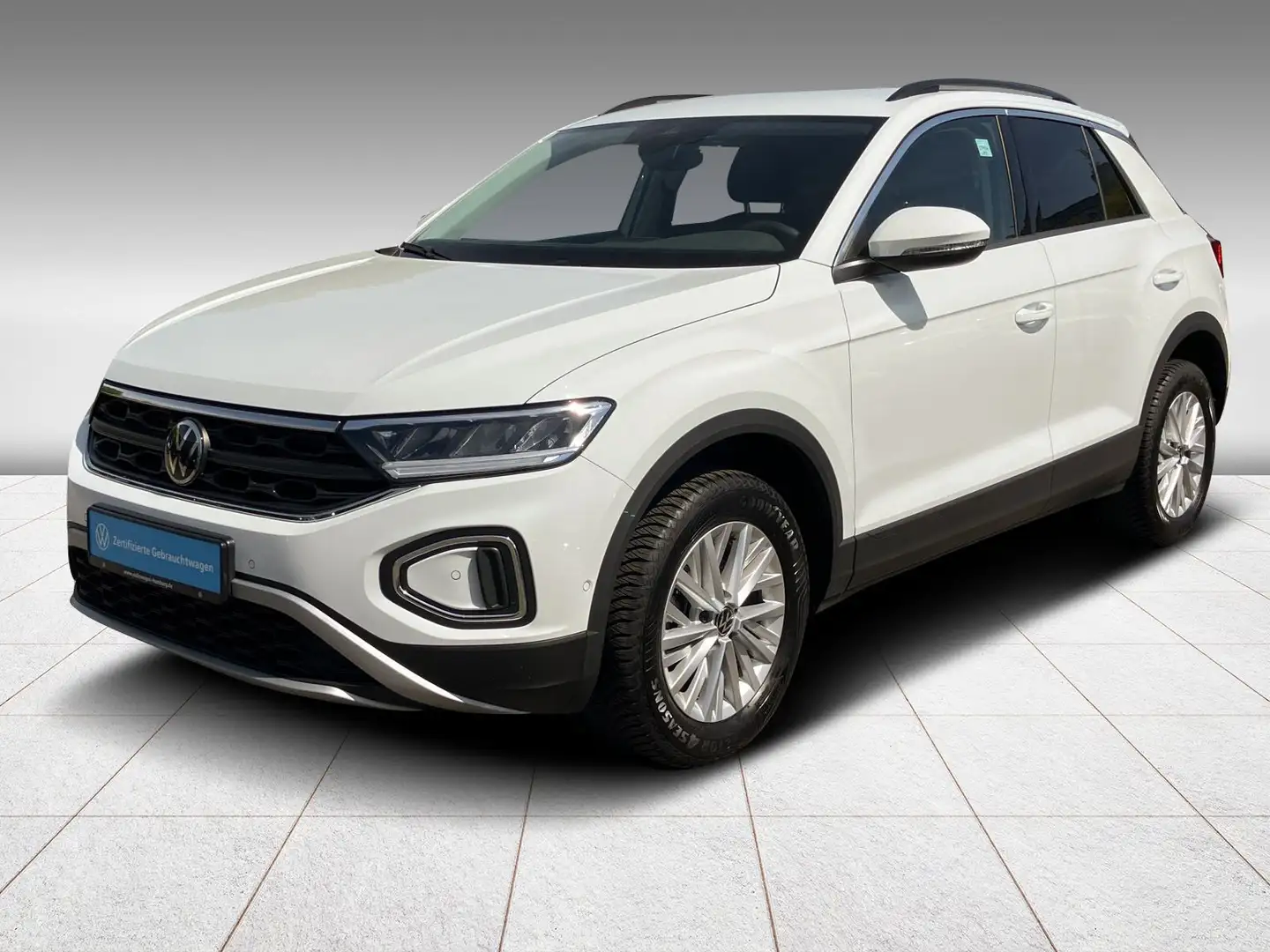 Volkswagen T-Roc 1.0 TSI Life PDC Klima LED Navi Sitzhzg Blanc - 2