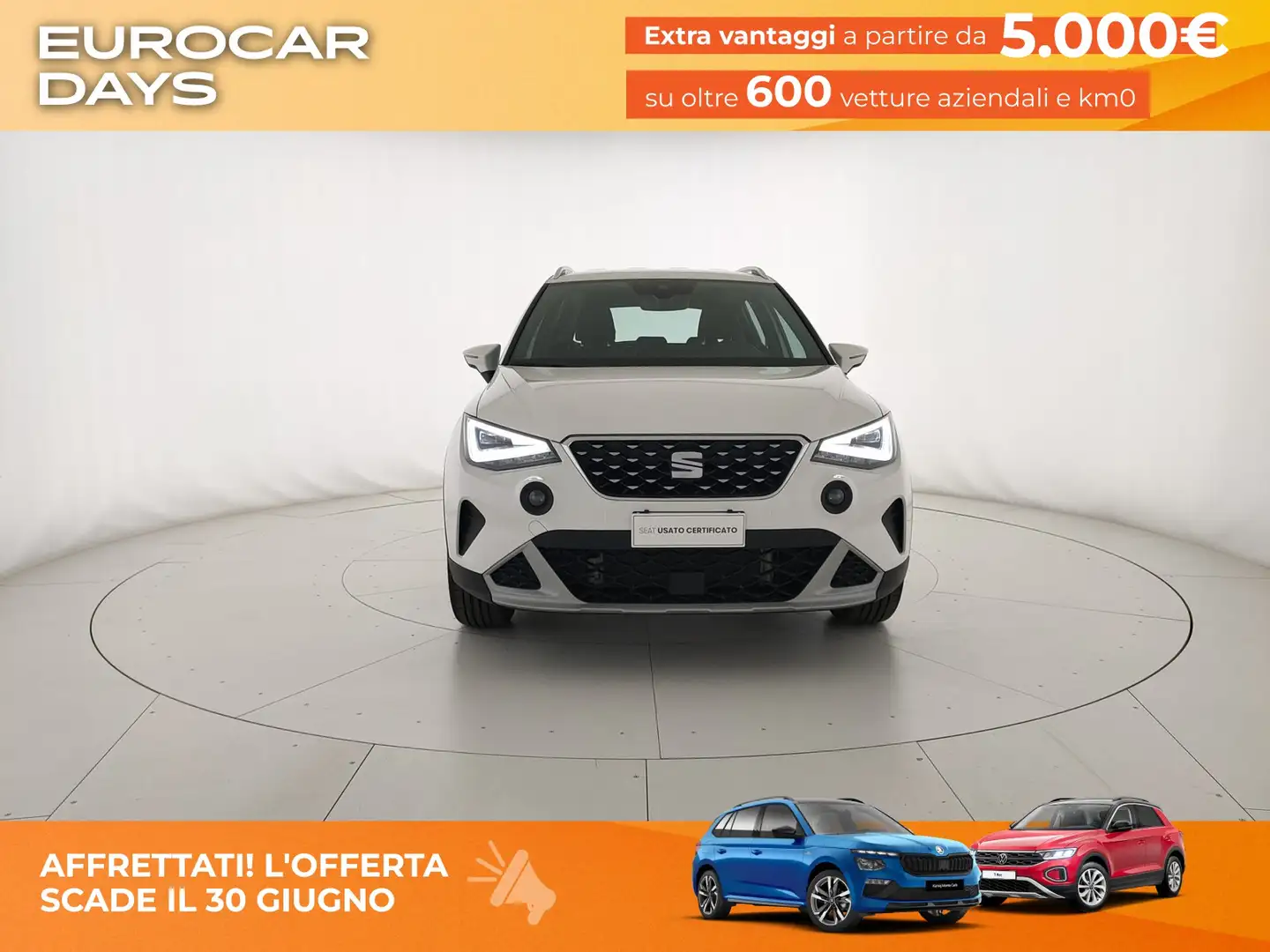 SEAT Arona 1.0 EcoTSI XPERIENCE 95 CV Blanc - 2