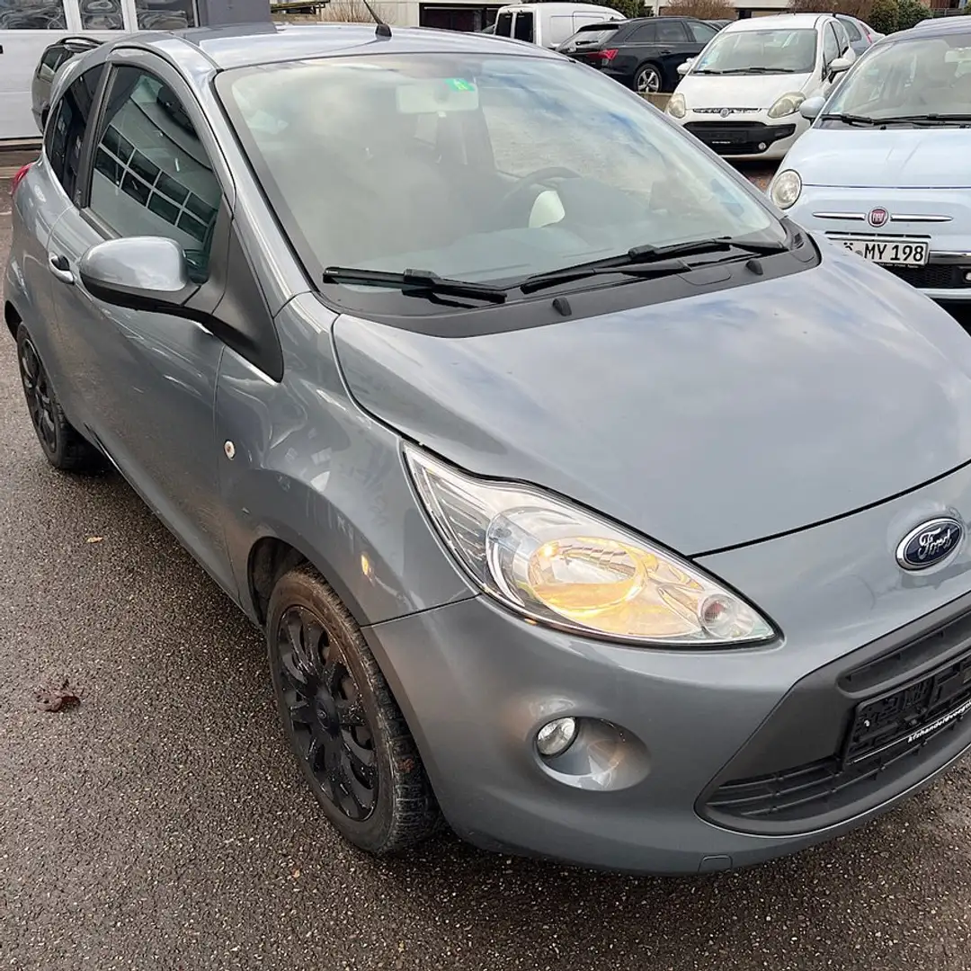 Ford Ka/Ka+ Titanium-aus Schweiz-Tüv neu-F-Scheibe beheizb. Grau - 1