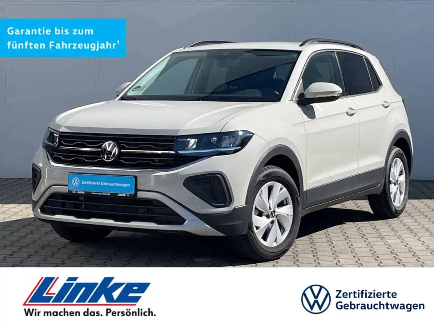 Volkswagen T-Cross 1.0 TSI DSG Life Kamera/ACC/App-Connect/LED/Sitzhz Grau - 1