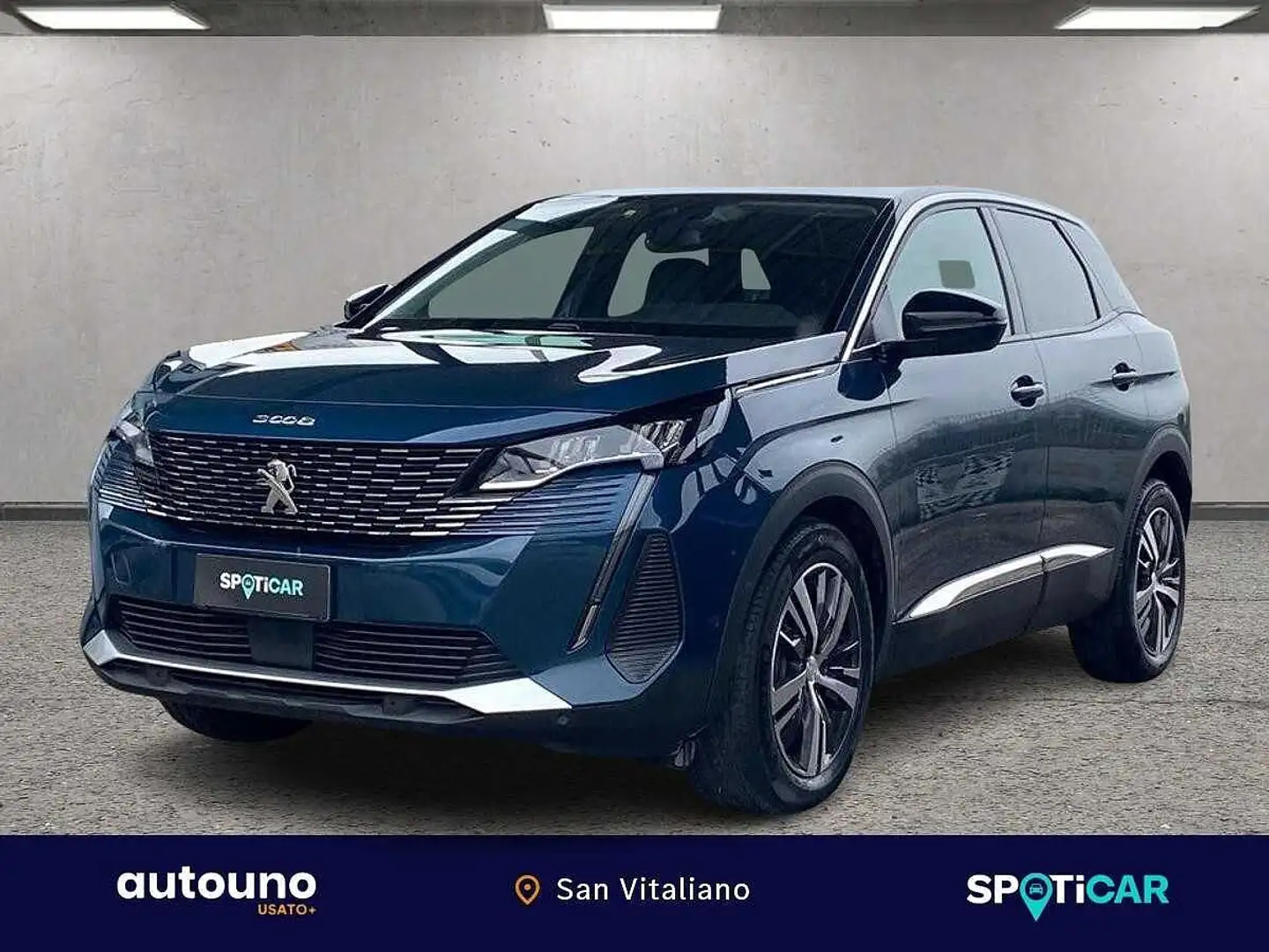 Peugeot 3008 3008 BlueHDi 130 EAT8 S&S - ALLURE PACK Blu/Azzurro - 1