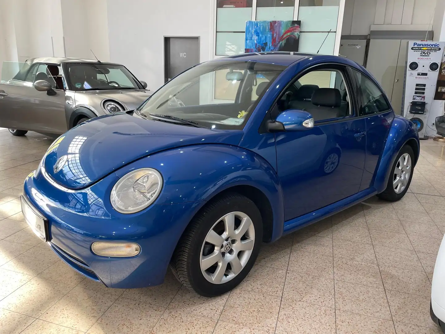 Volkswagen New Beetle 1.4 16V Style Blauw - 1