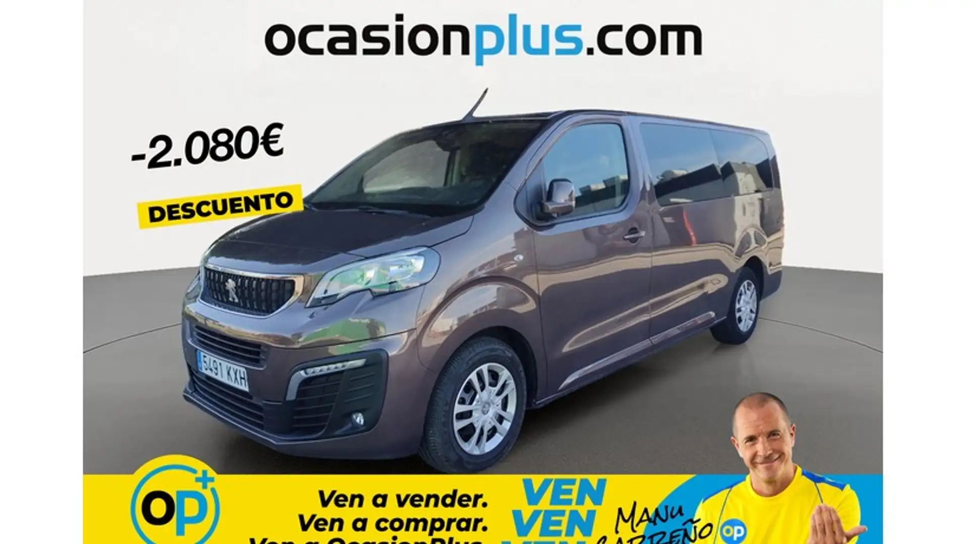 Peugeot Traveller 1.5BlueHDI Business Long 120 Marrón - 1