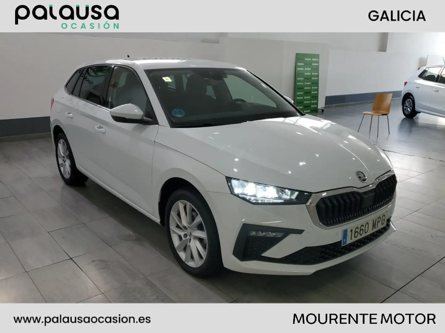 Skoda Scala 1.0 TSI Selection DSG 85kW Weiß - 2