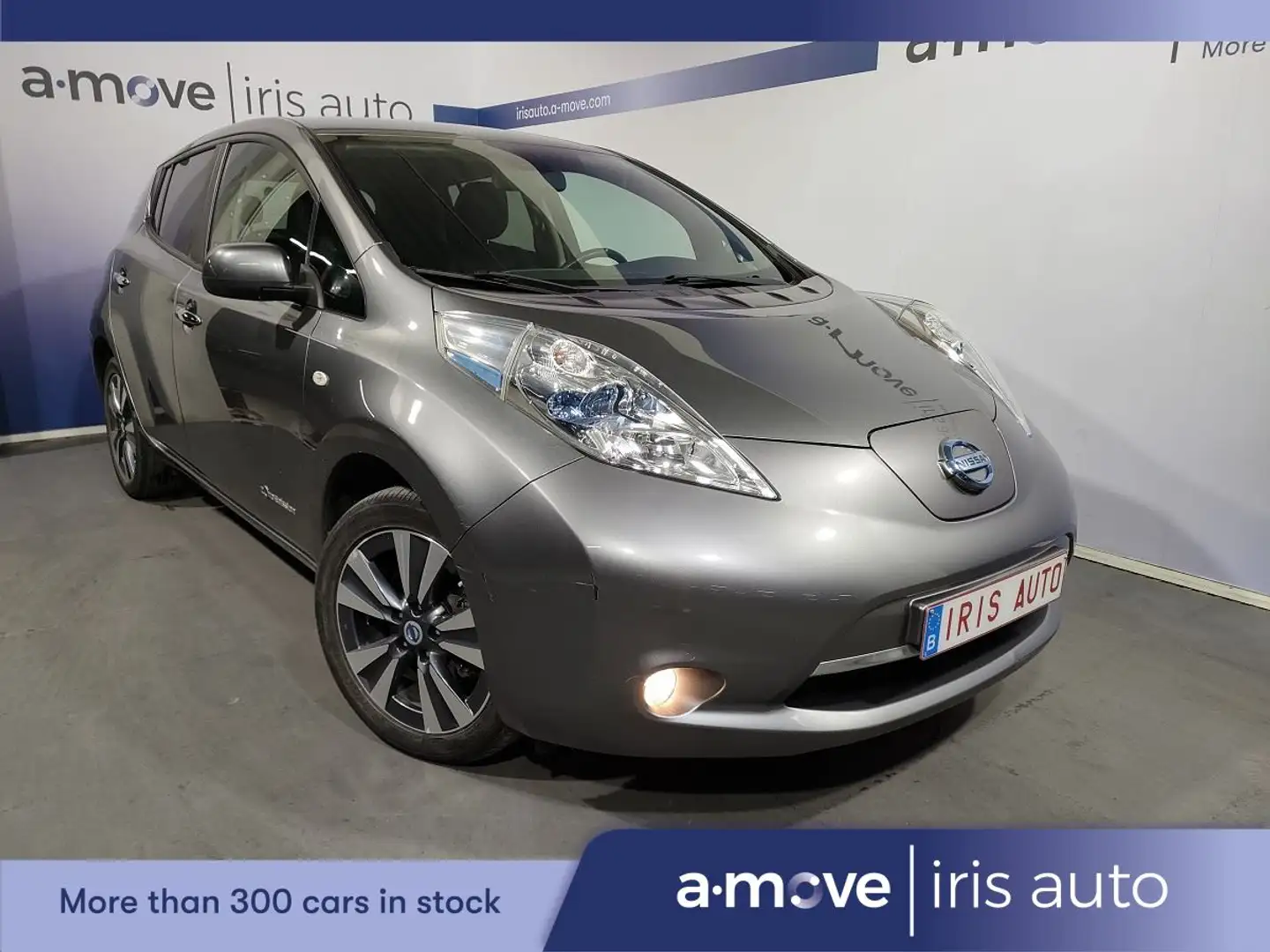Nissan Leaf 24 KWH | CAM 360 | NAVI  SIEGE CHAUF Gri - 1