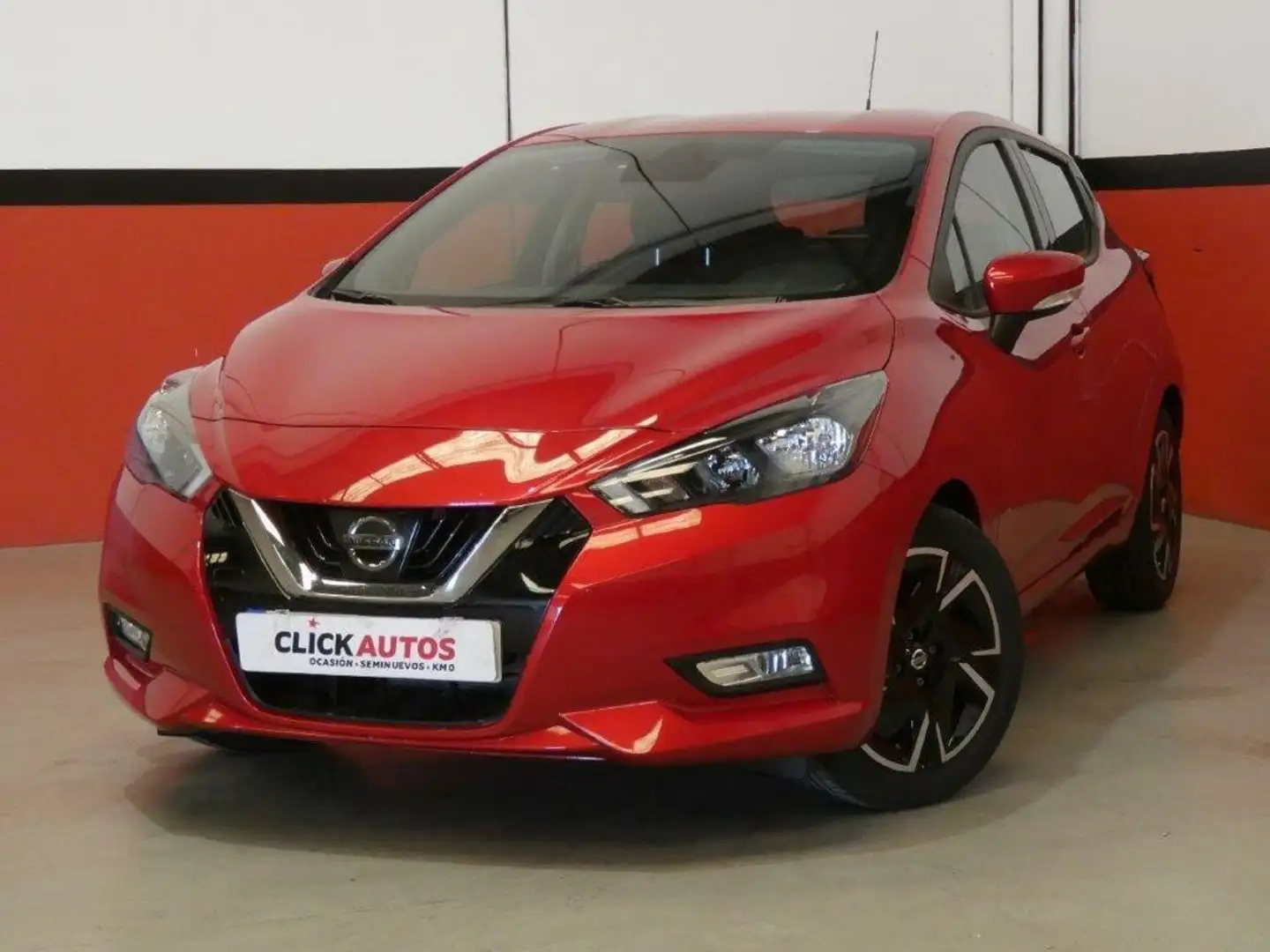 Nissan Micra 1.0 IG-T 92CV Acenta PackComf Rojo - 1
