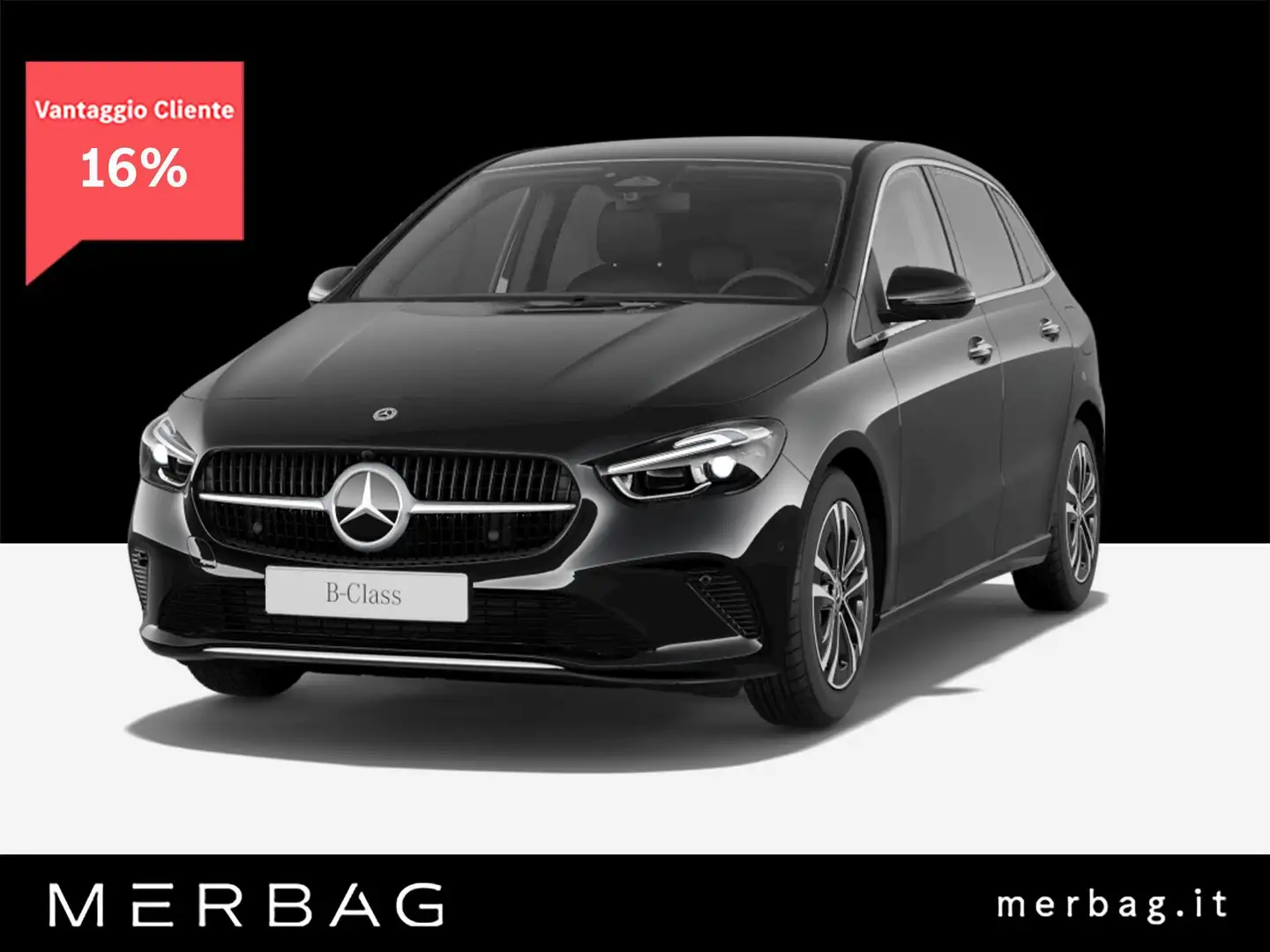 Mercedes-Benz B 180 d Automatic Street Edition Schwarz - 1